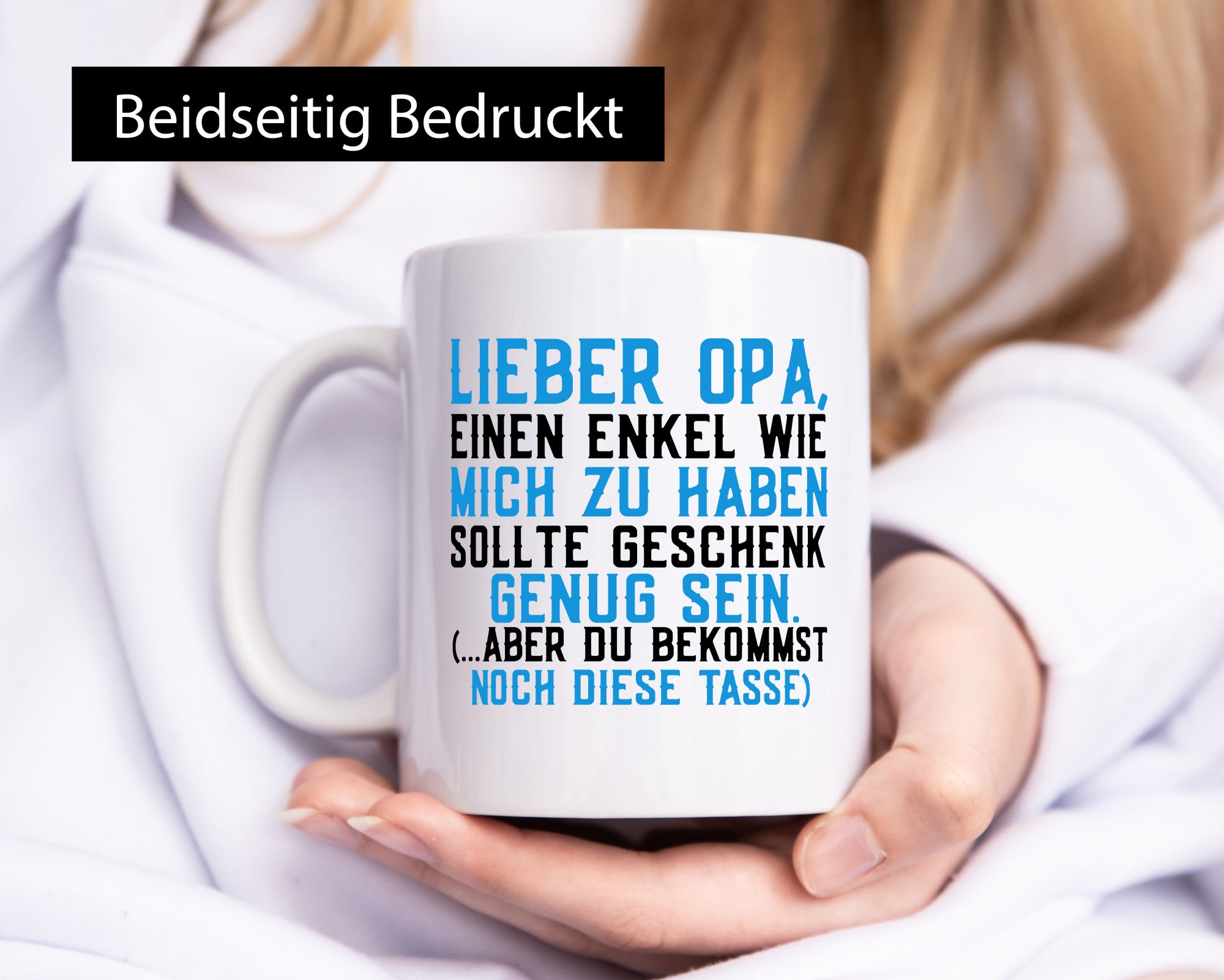 Einen Enkel wie mich zu haben | Opa Großvater Smiley Geschenk Familie
