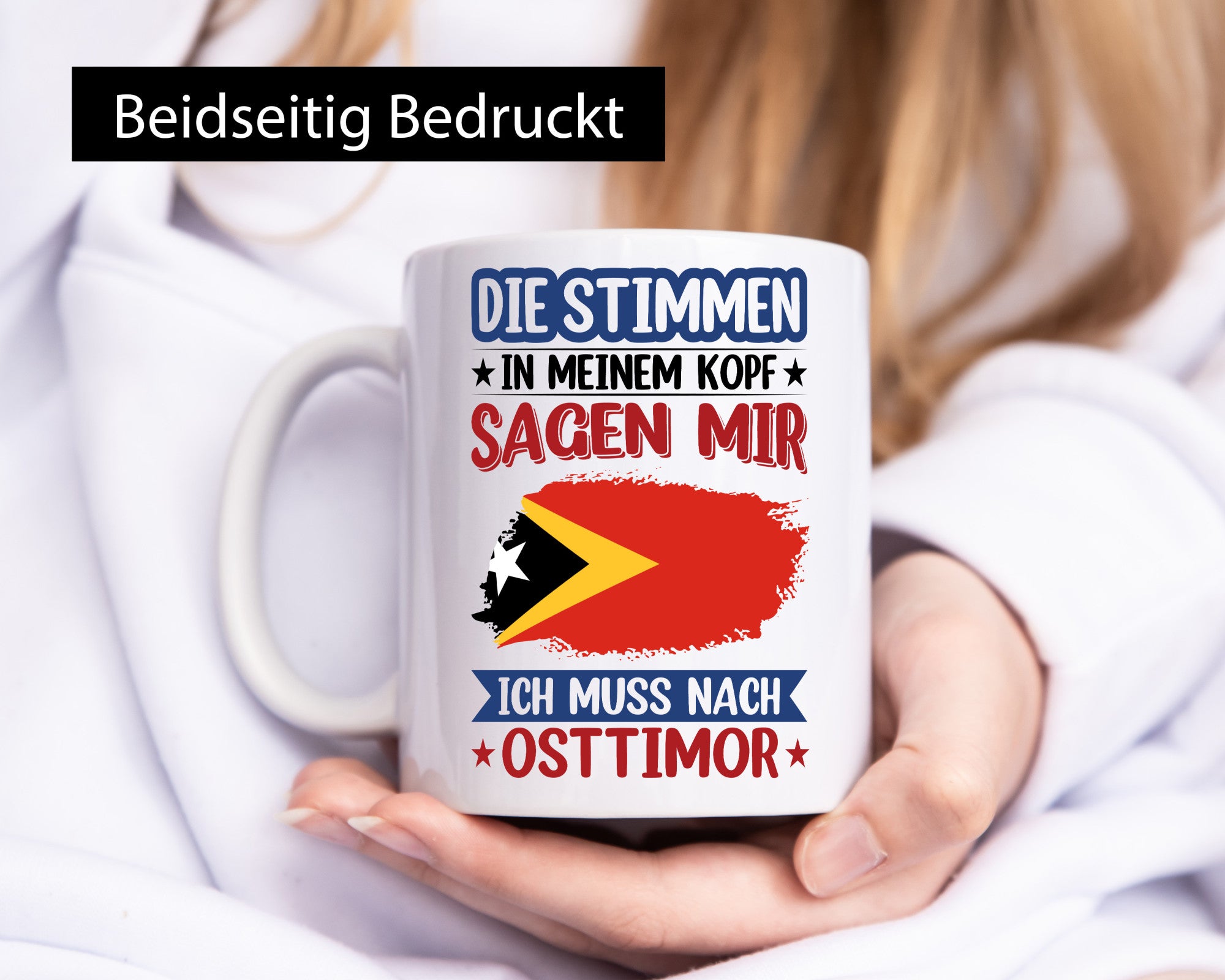 Osttimor | Urlaub Stimmen in meinem Kopf Traumland lustig Humor Geschenkidee