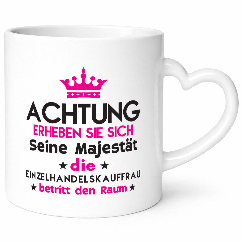 Seine Majestät Einzelhandelskauffrau | Einzelhandel lustig Humor Geschenkidee