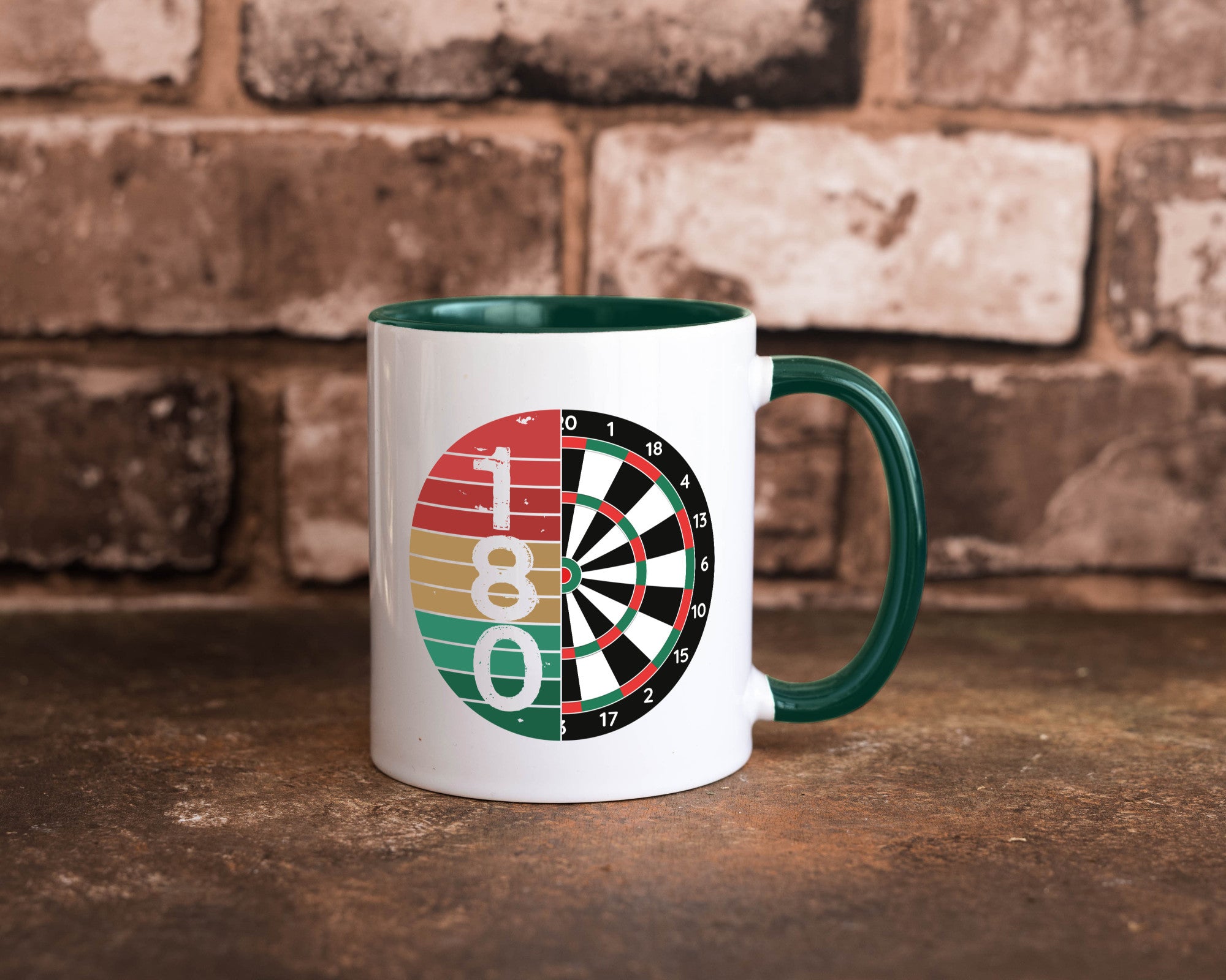 Dartsboard | Retro Dartspieler Kollege Freunde Geschenkidee Arbeit Kollegen