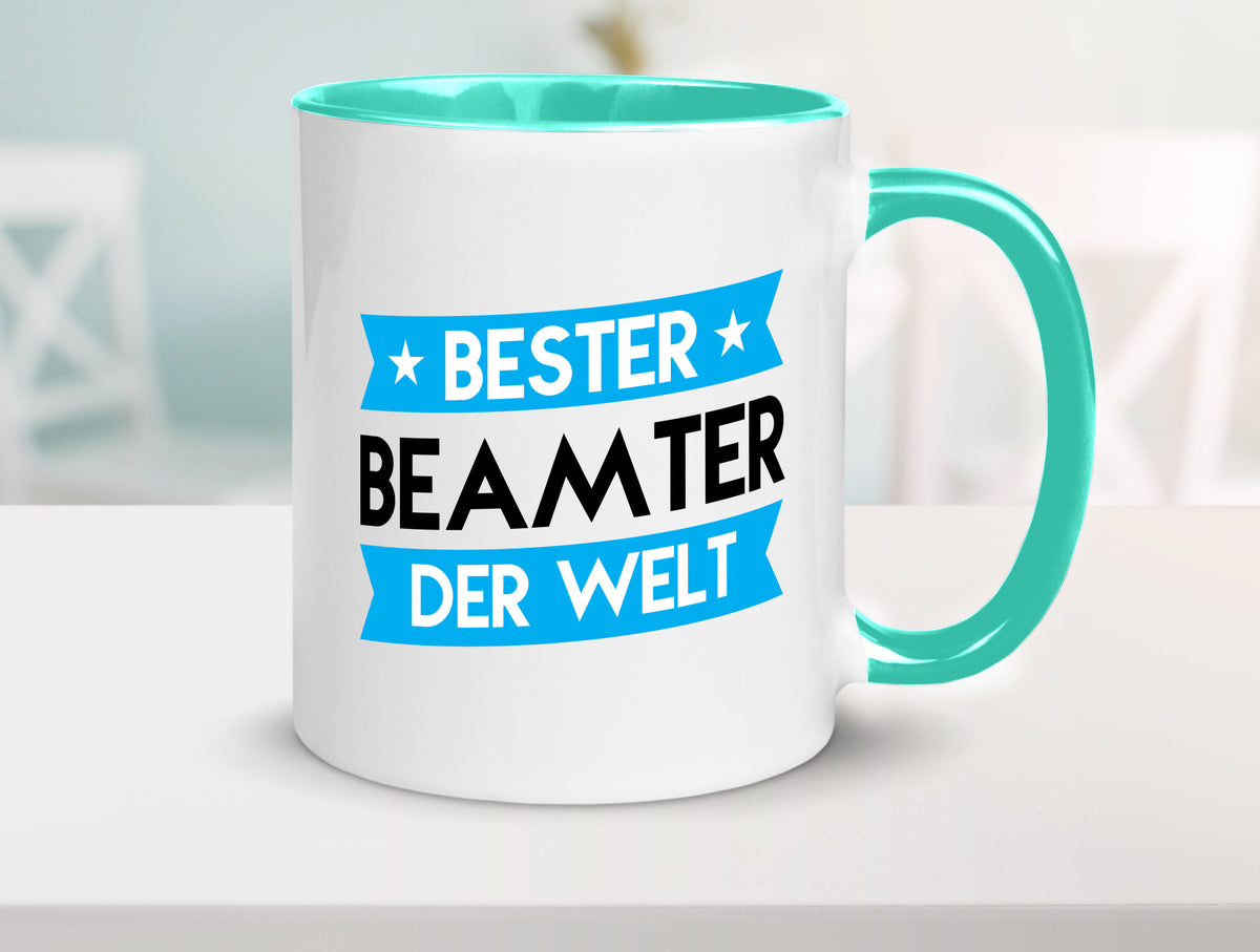 Bester Beamter | Verbeamtung öffentlicher Dienst Humor Geschenkidee Tasse