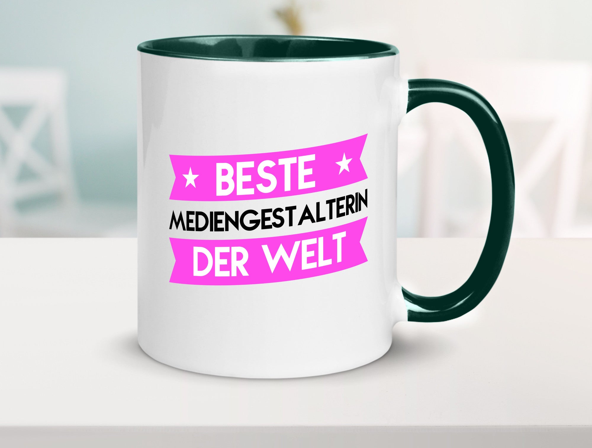 Beste Mediengestalterin | Medien lustiger Spruch Geschenk Humor Geschenkidee