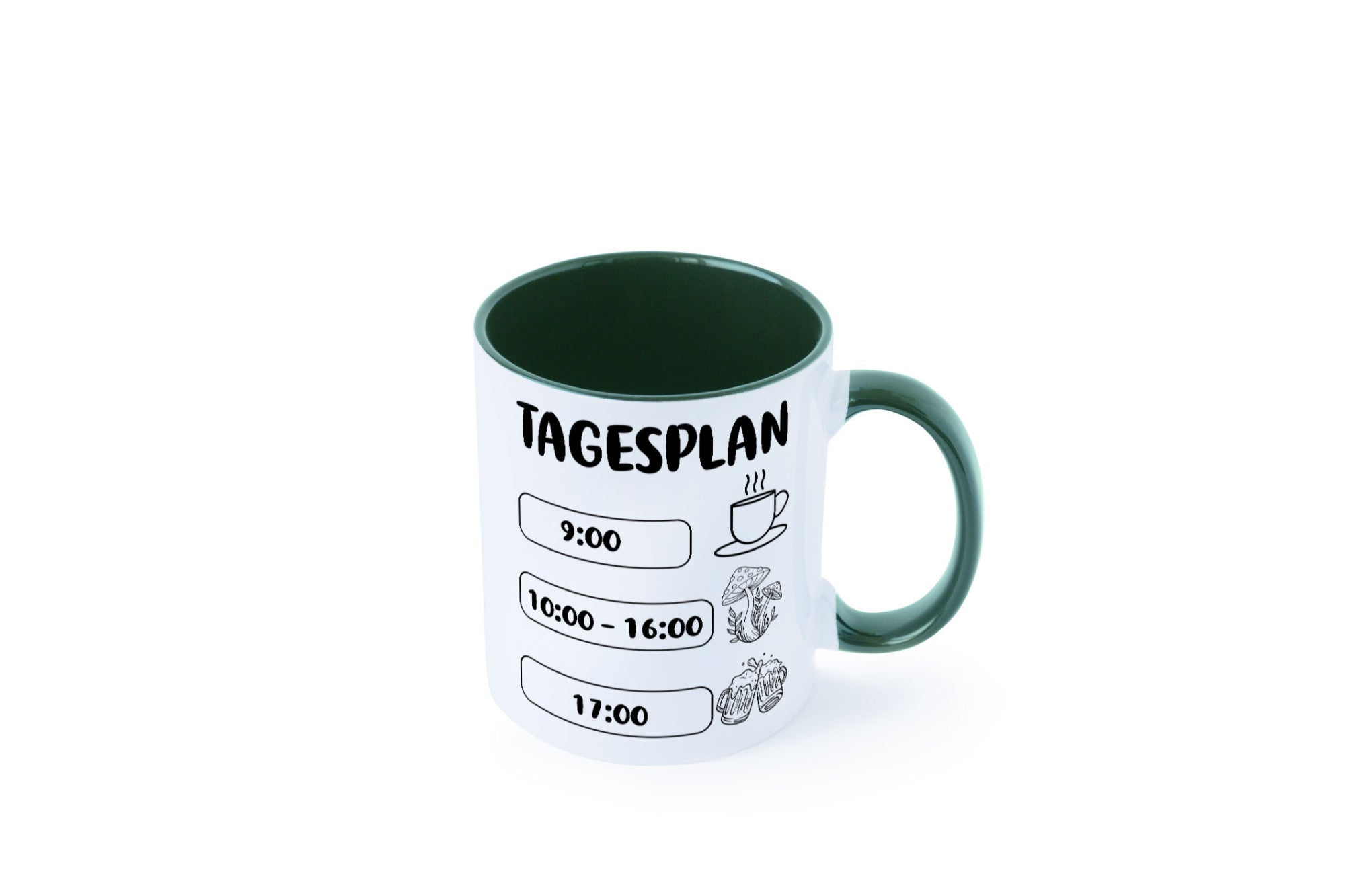 Tagesplan Pilzsammler | Pilze Wald v2 Geschenk Humor Geschenkidee lustiger