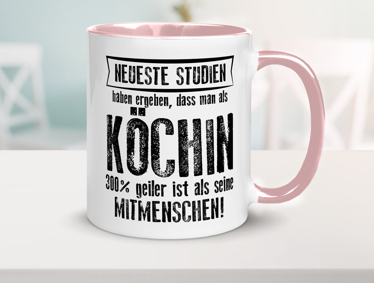 Neuste Studien: Köchin | Chefköchin Chefkoch Geschenk Arbeit Kollegen Büro Tasse