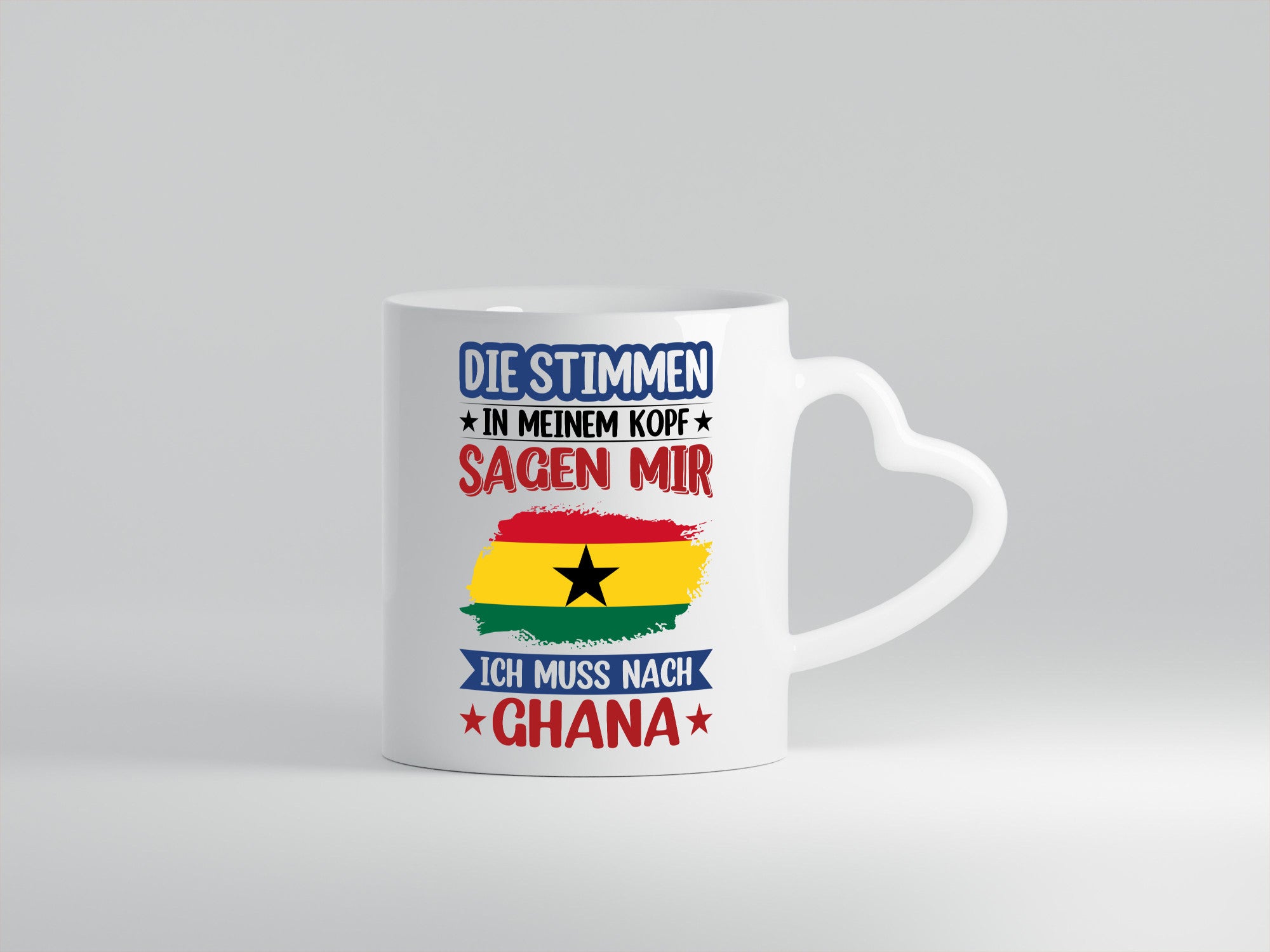 Ghana | Urlaub Stimmen in meinem Kopf Traumland lustig Humor Geschenkidee