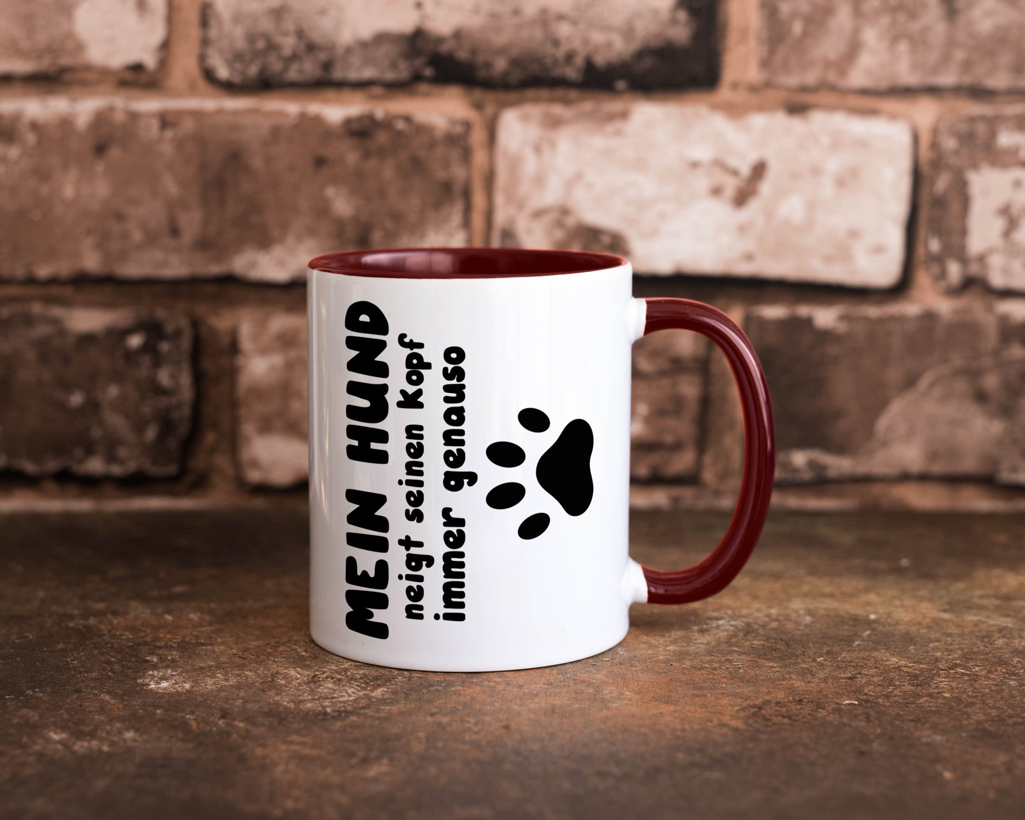 Mein Hund | lustige Tasse Hundebesitzer Humor lustiger Spruch Geschenk