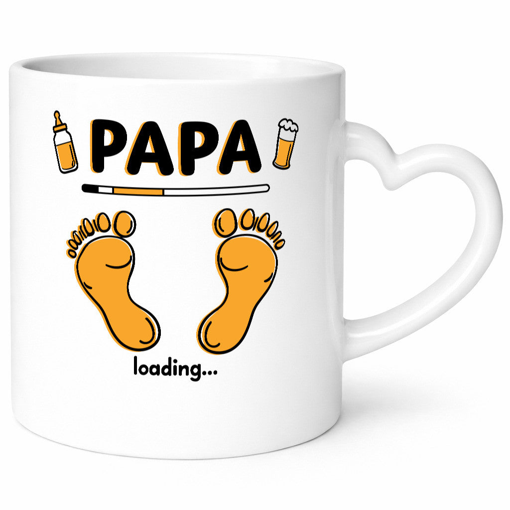 Papa loading | Ankündigung schwangerschaft lustiger Spruch Geschenk Humor