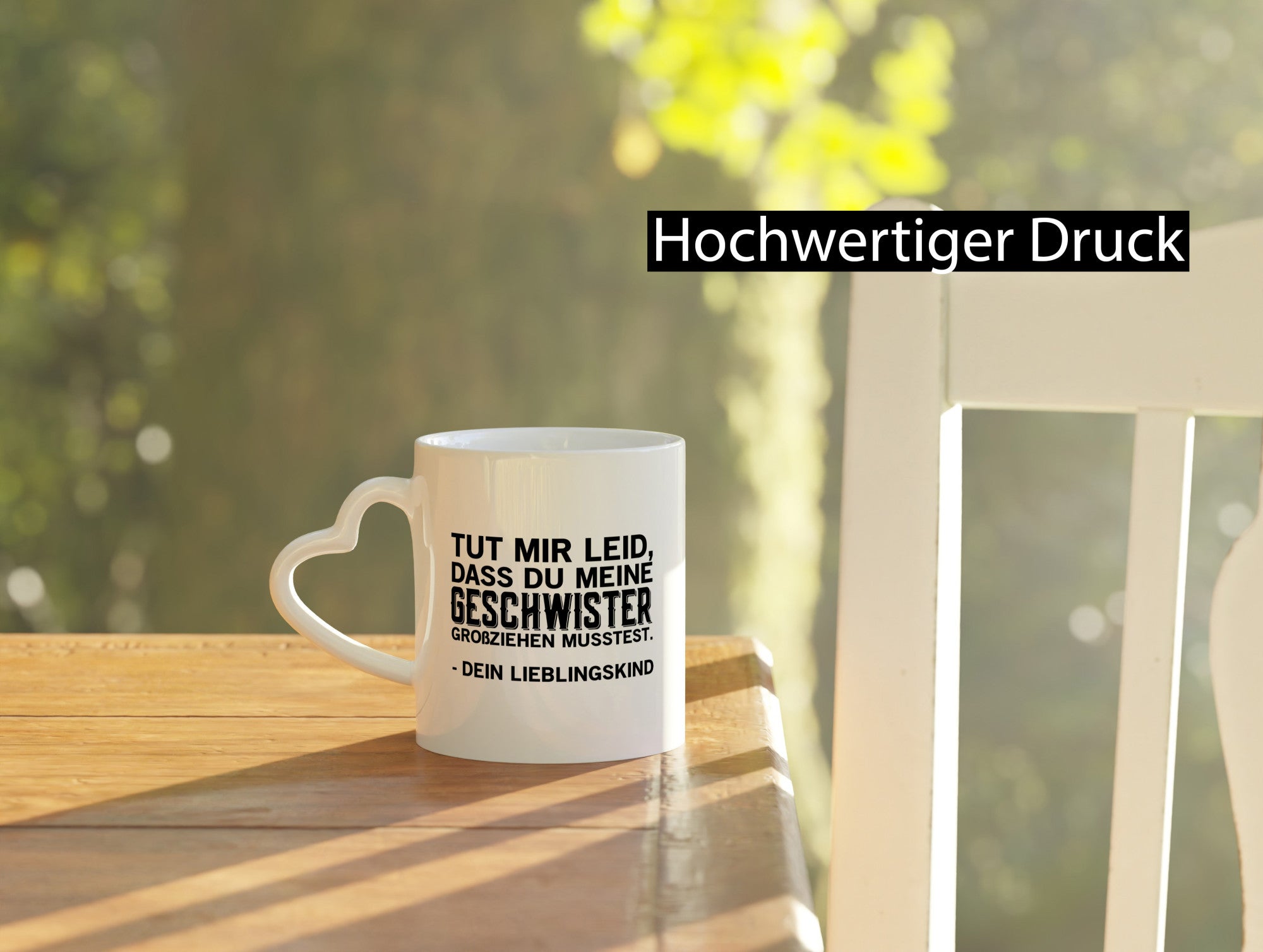Lieblingskind | Spruchtasse Geschwister Eltern lustiger Spruch Geschenk Humor
