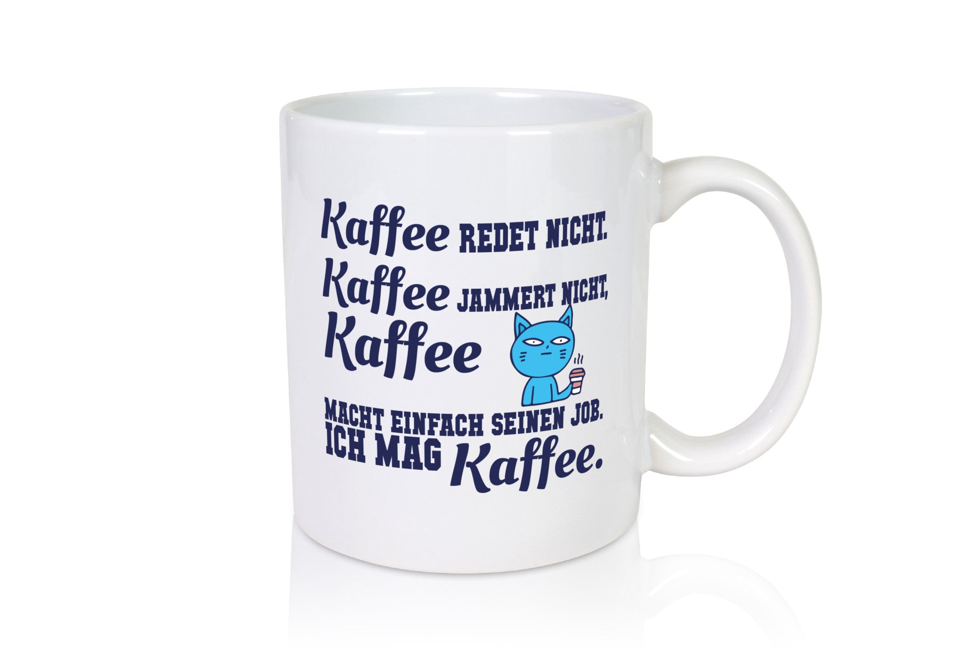 Ich mag Kaffee | Spruchtasse Morgenmuffel Humor Geschenkidee Tasse