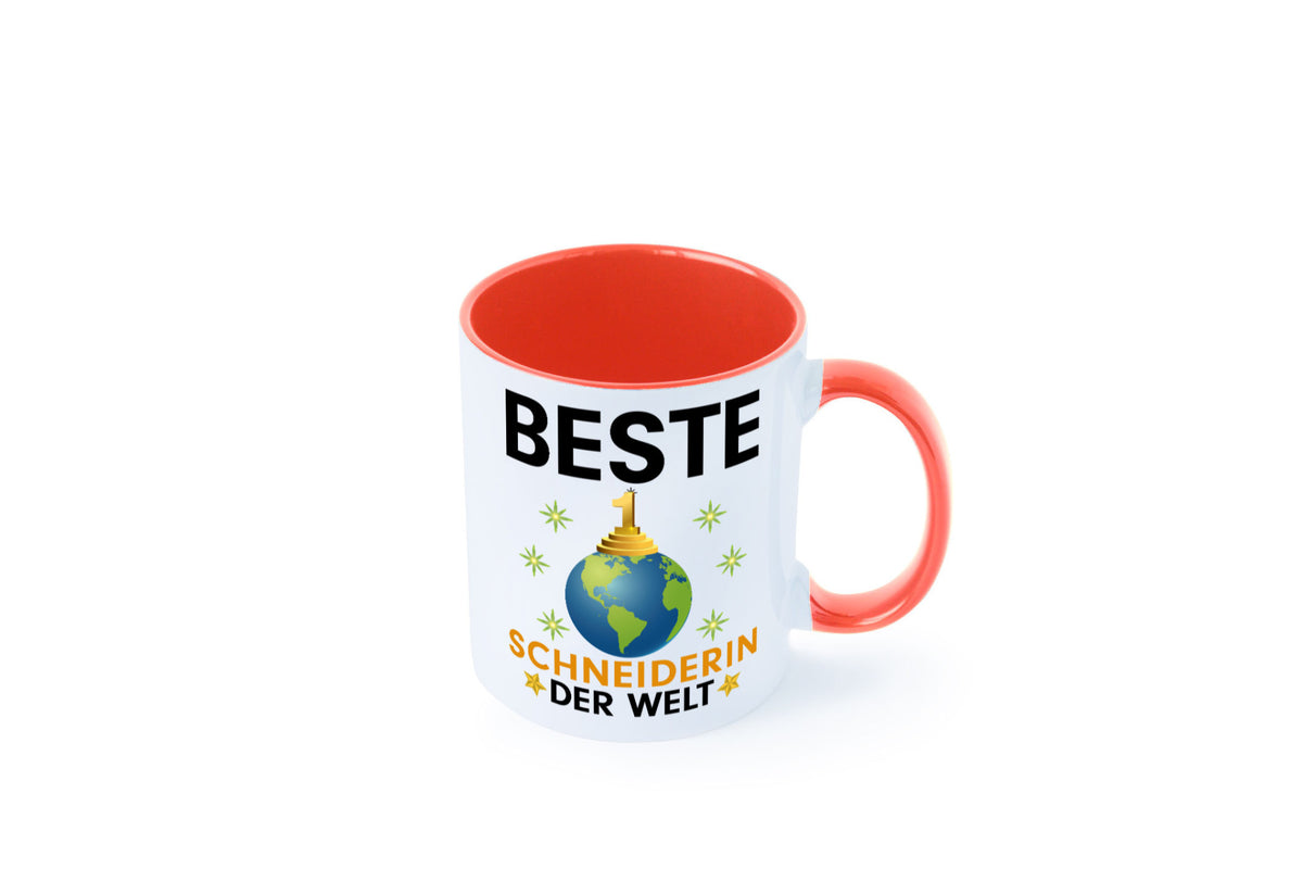 Welt Beste Schneiderin | Beruf Schneiderei lustiger Spruch Geschenk Arbeit Tasse