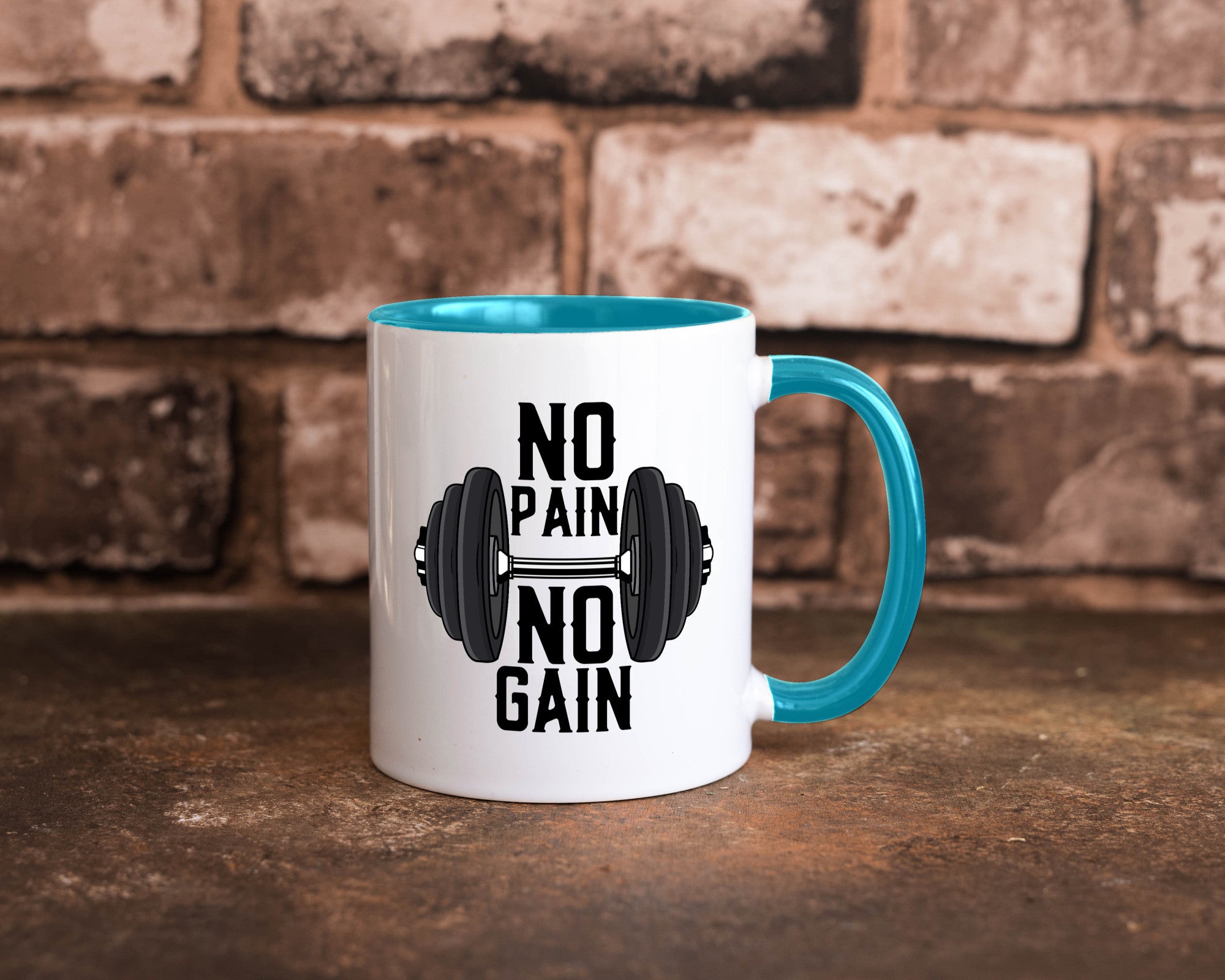 No Pain Gain | Training Motivation Fitness Pumpen lustig Humor Geschenkidee