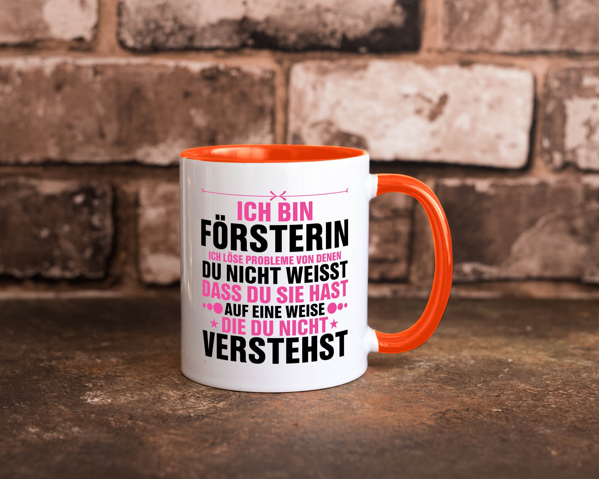 Löse Probleme: Försterin | Forst Arbeit lustiger Spruch Geschenk Kollegen Büro