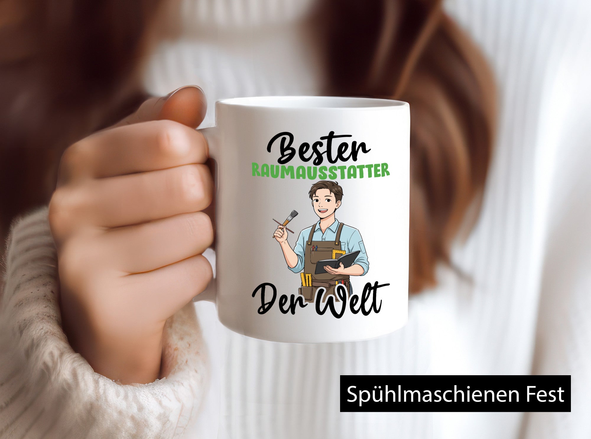 Bester Raumausstatter | Wohn Ausstatter v2 lustig Humor Geschenkidee Geschenk