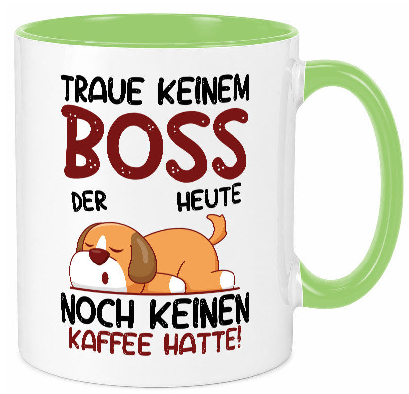 Traue keinem Boss | Führungskraft Vorgesetzter Geschenkidee Humor Tasse
