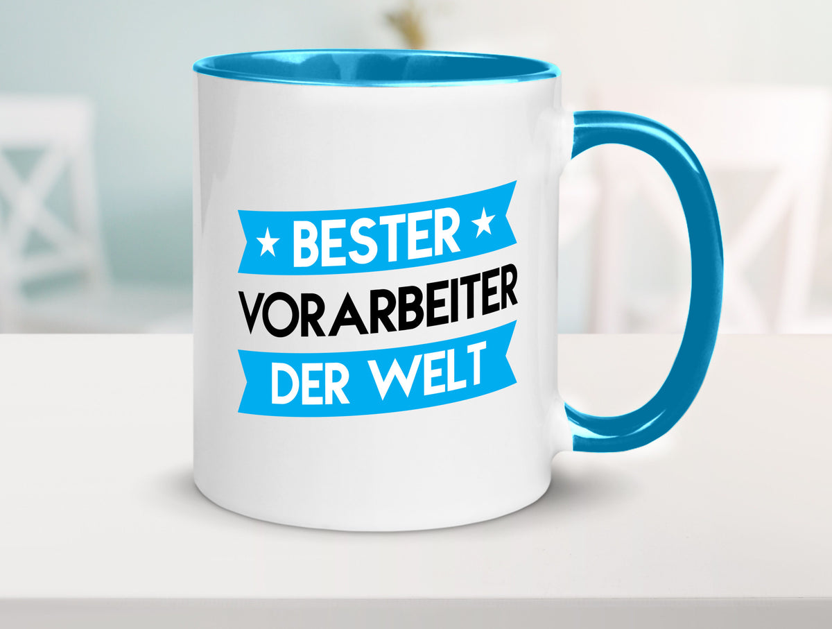 Bester Vorarbeiter | Kollege Teamleiter lustiger Spruch Geschenk Arbeit Tasse