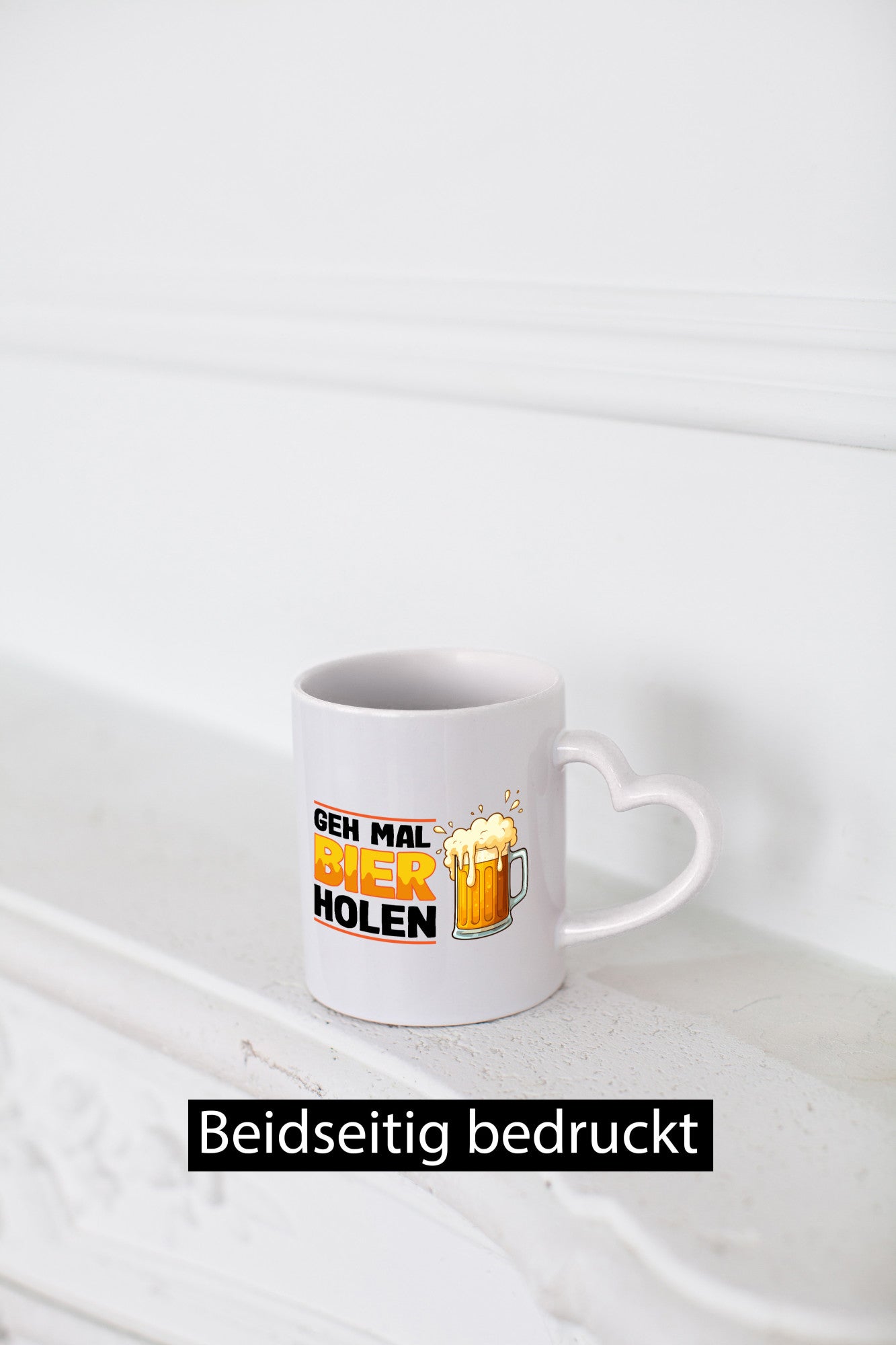 Geh mal Bier holen | Biertrinker Bierliebhaber Geschenkidee Humor Tasse