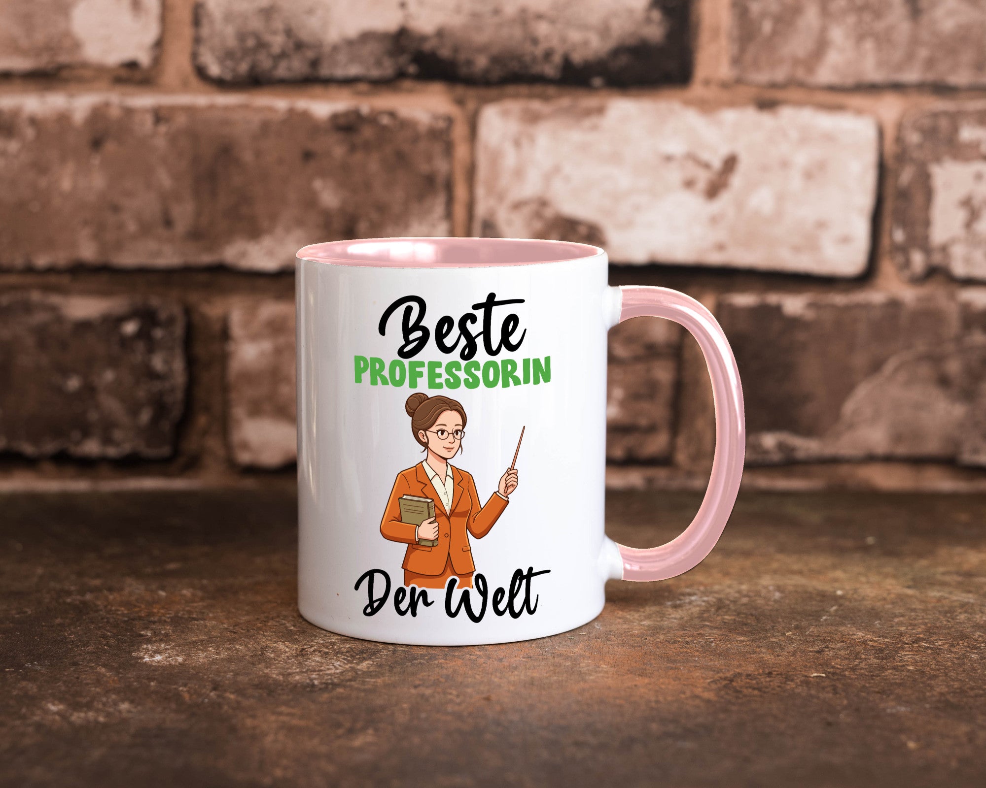 Beste Professorin | Uni Universität v2 Humor Geschenkidee Tasse
