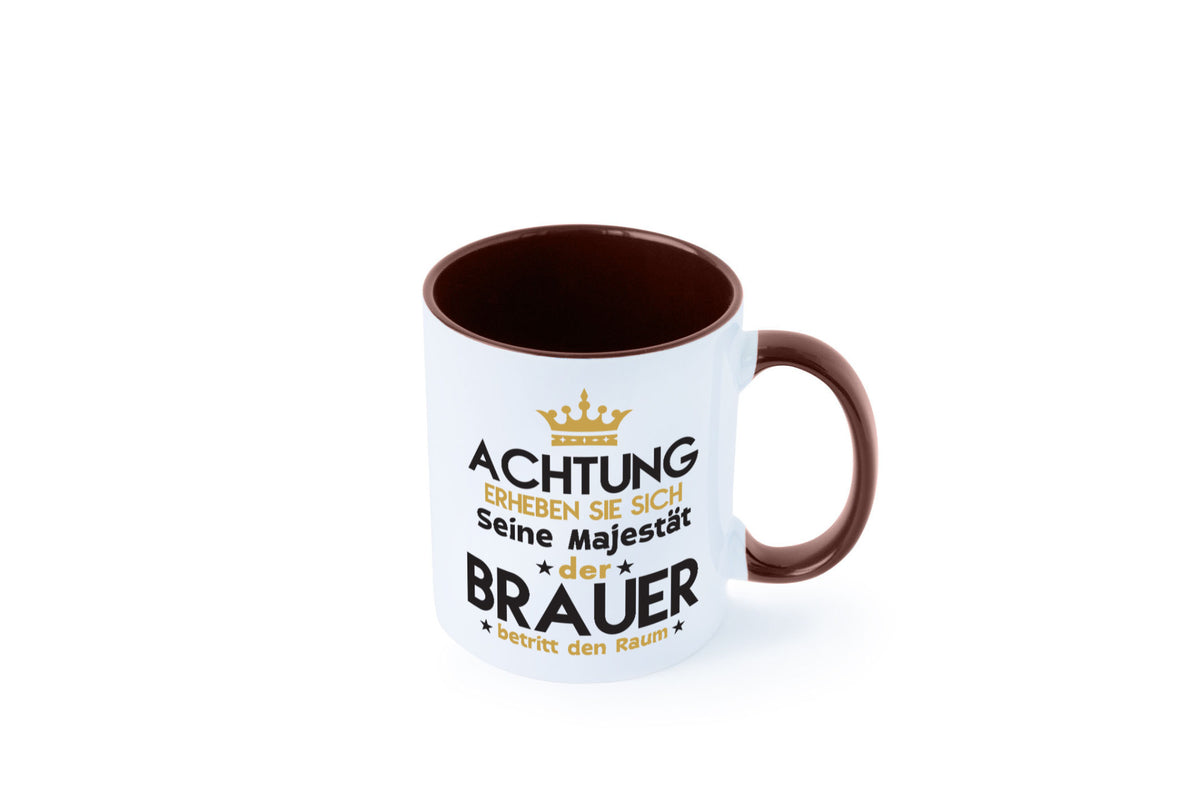 Seine Majestät Brauer | Bier Brauerei Humor Geschenkidee Tasse
