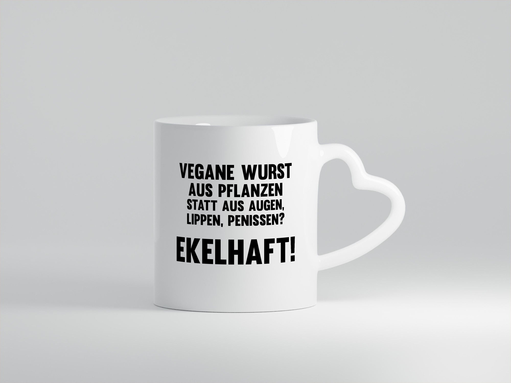 Vegane Wust | Veganer Ekelhaft lustiger Spruch Geschenk Humor Geschenkidee Tasse
