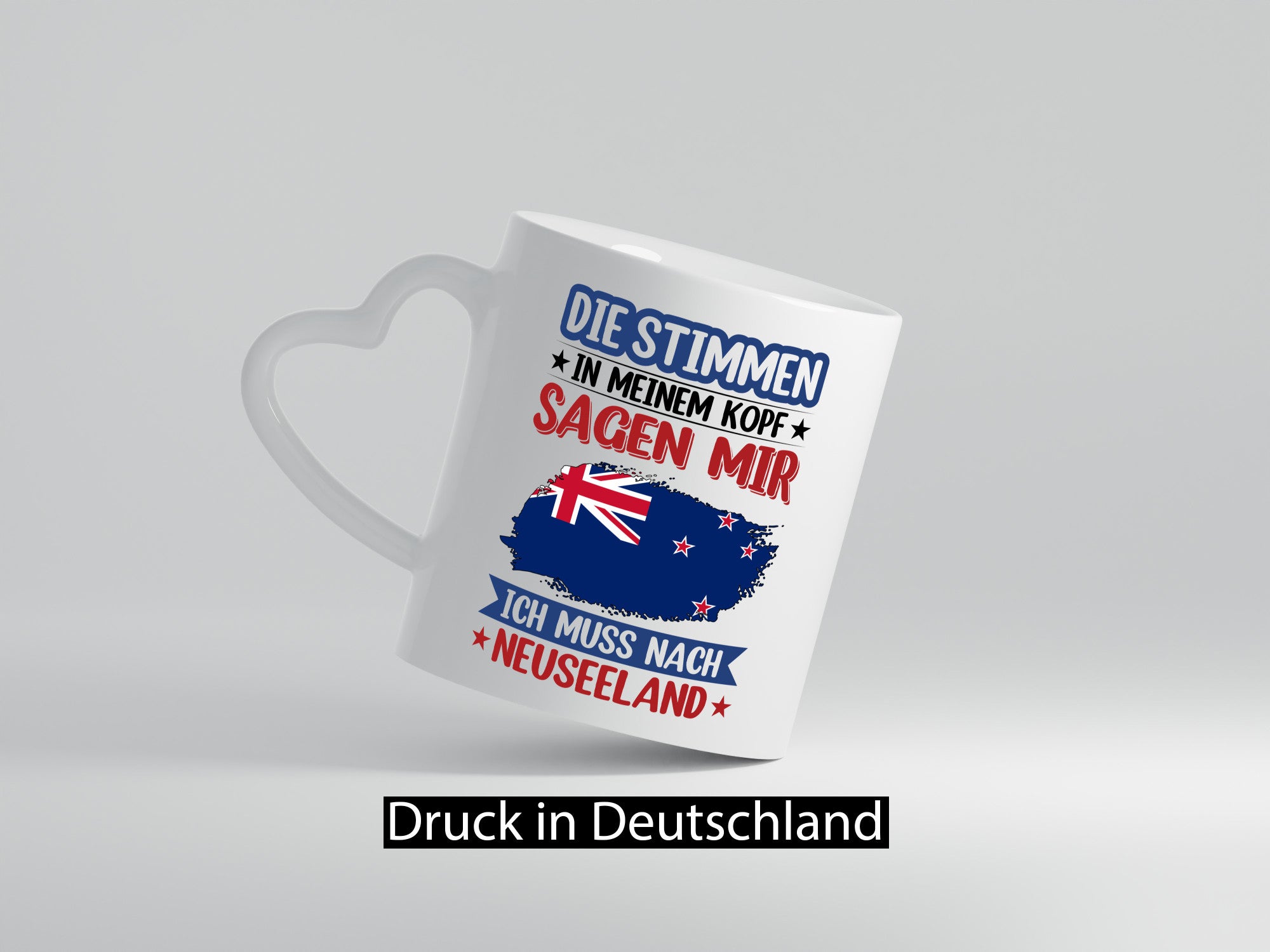 Neuseeland | Urlaub Stimmen in meinem Kopf Traumland lustig Humor Geschenkidee