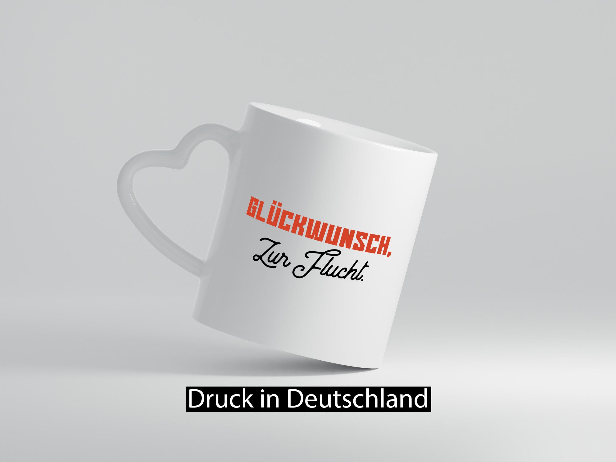 Glückwunsch zur Flucht | Kollegen Jobwechsel Abschied lustiger Spruch Geschenk