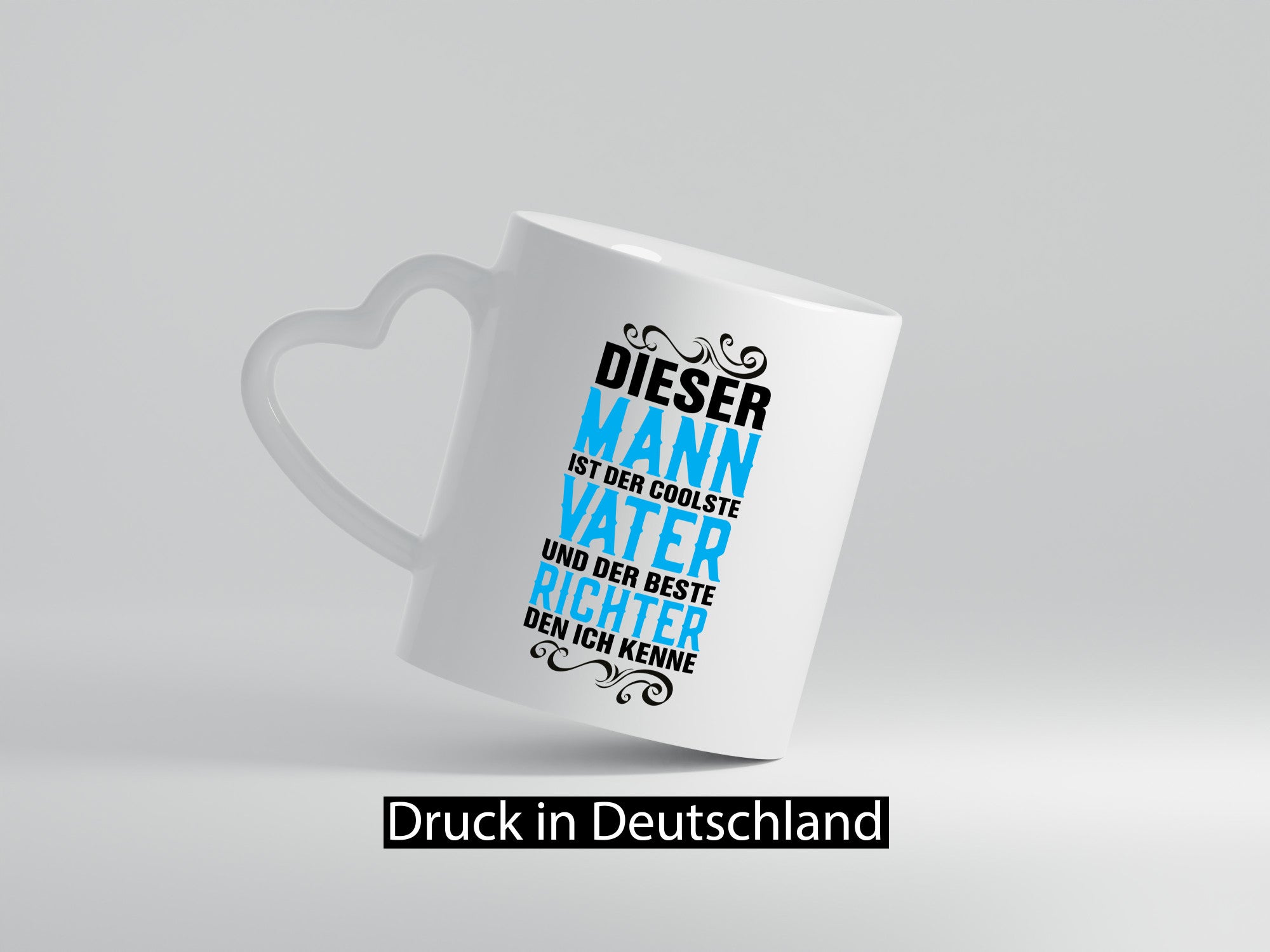 Der Beste Richter und Papa | Vatertag Vater lustiger Spruch Geschenk Familie