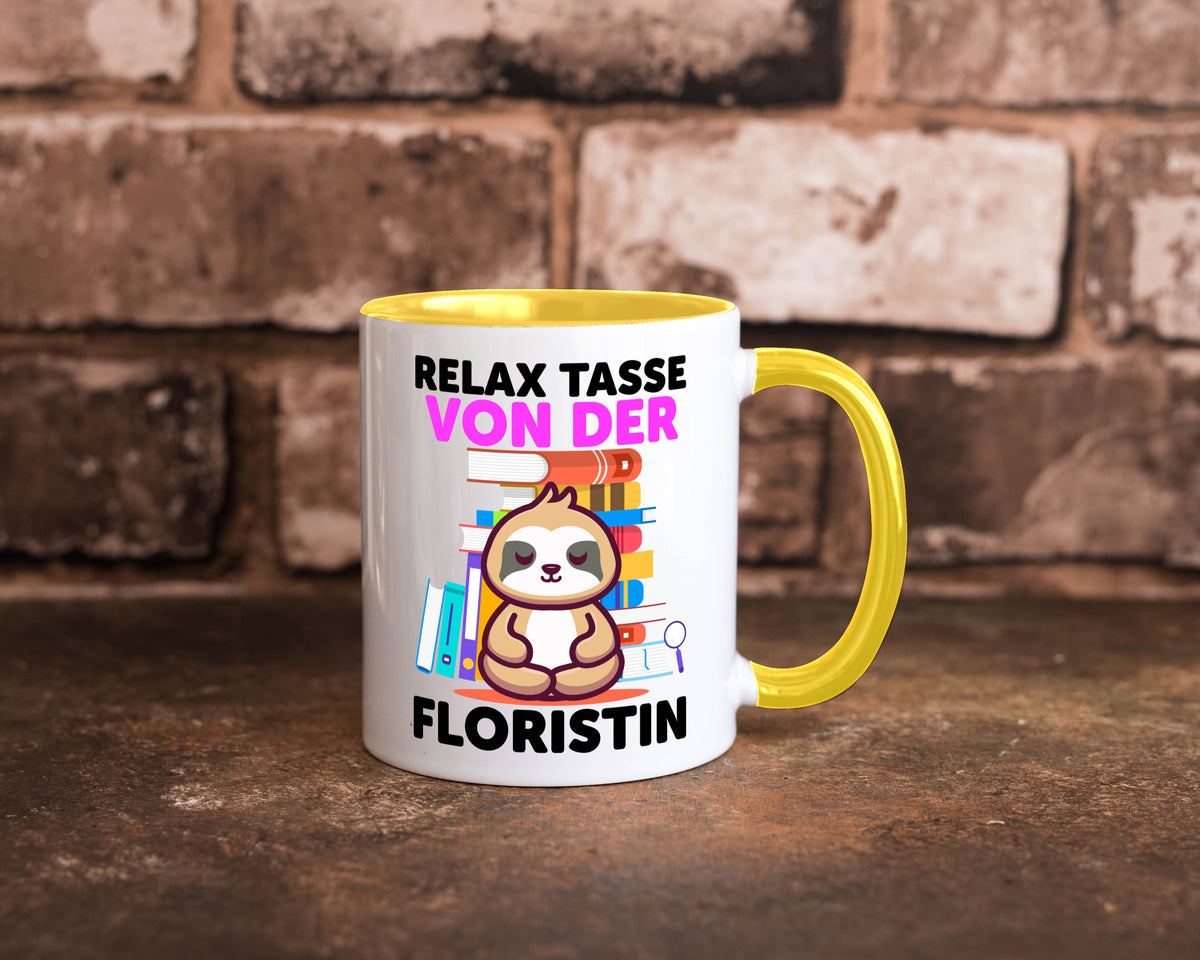 Relax Tasse: Floristin | Blumen Verkäuferin Humor Geschenkidee Tasse