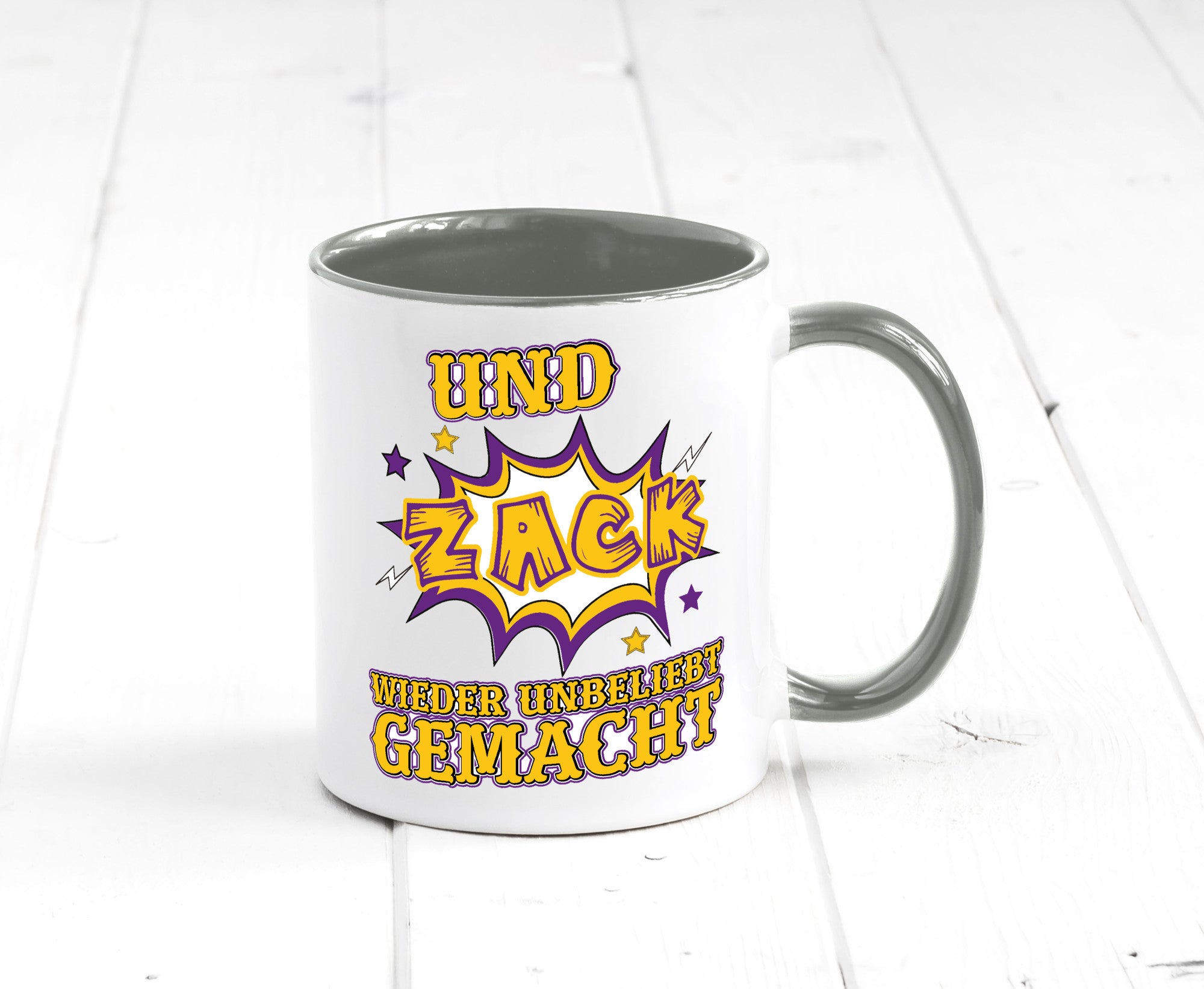 Wieder unbeliebt gemacht Geschenk Humor Geschenkidee lustiger Spruch Tasse