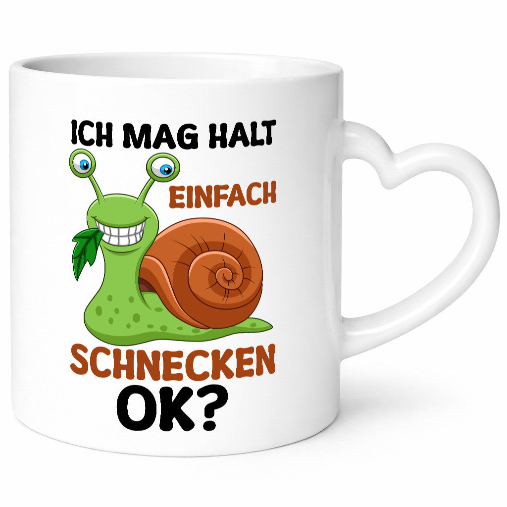Ich mag halt einfach schnecken | Schnecke Geschenk Humor Geschenkidee lustiger