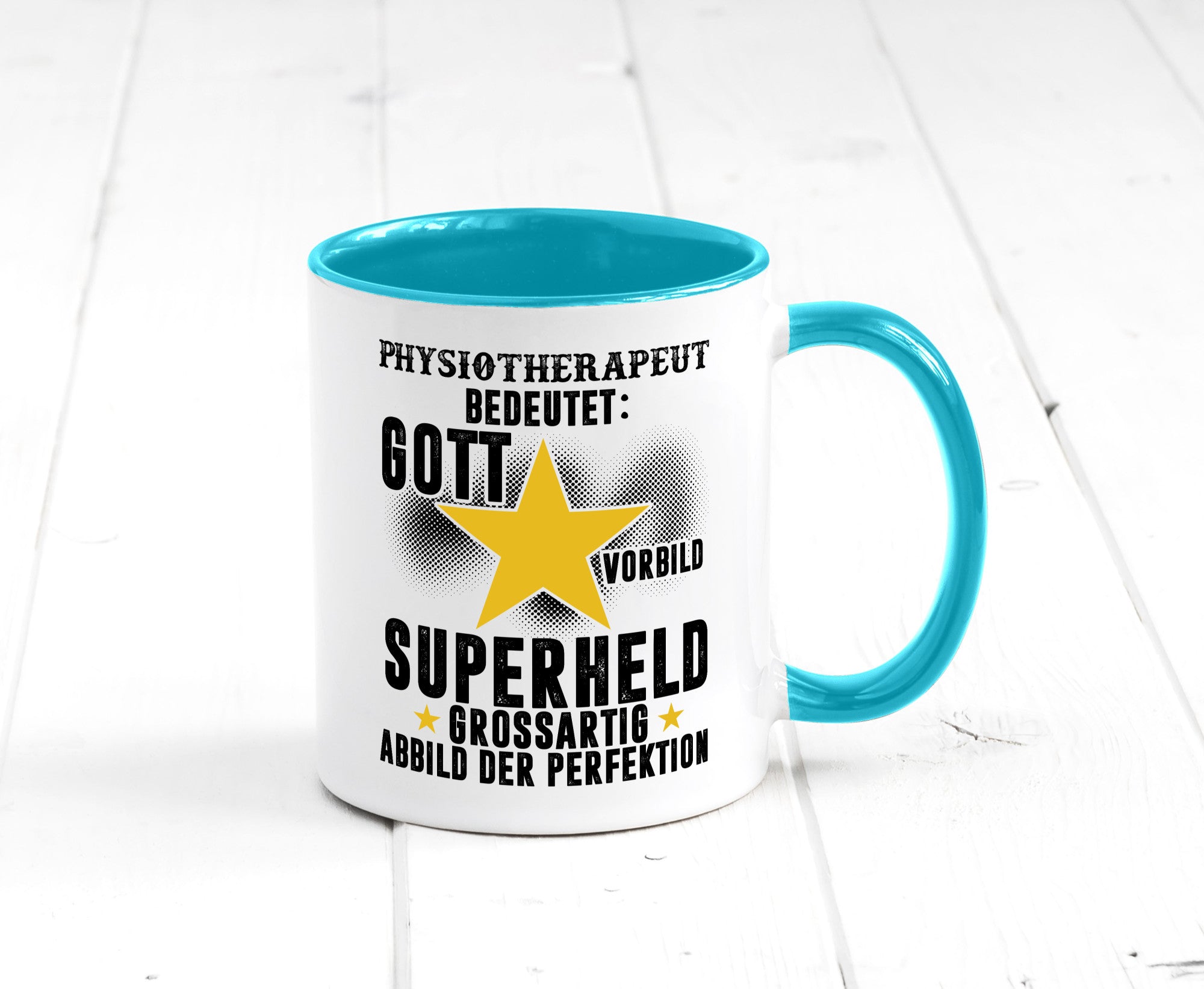 Bedeutung von Physiotherapeut lustiger Spruch Geschenk Humor Geschenkidee Tasse