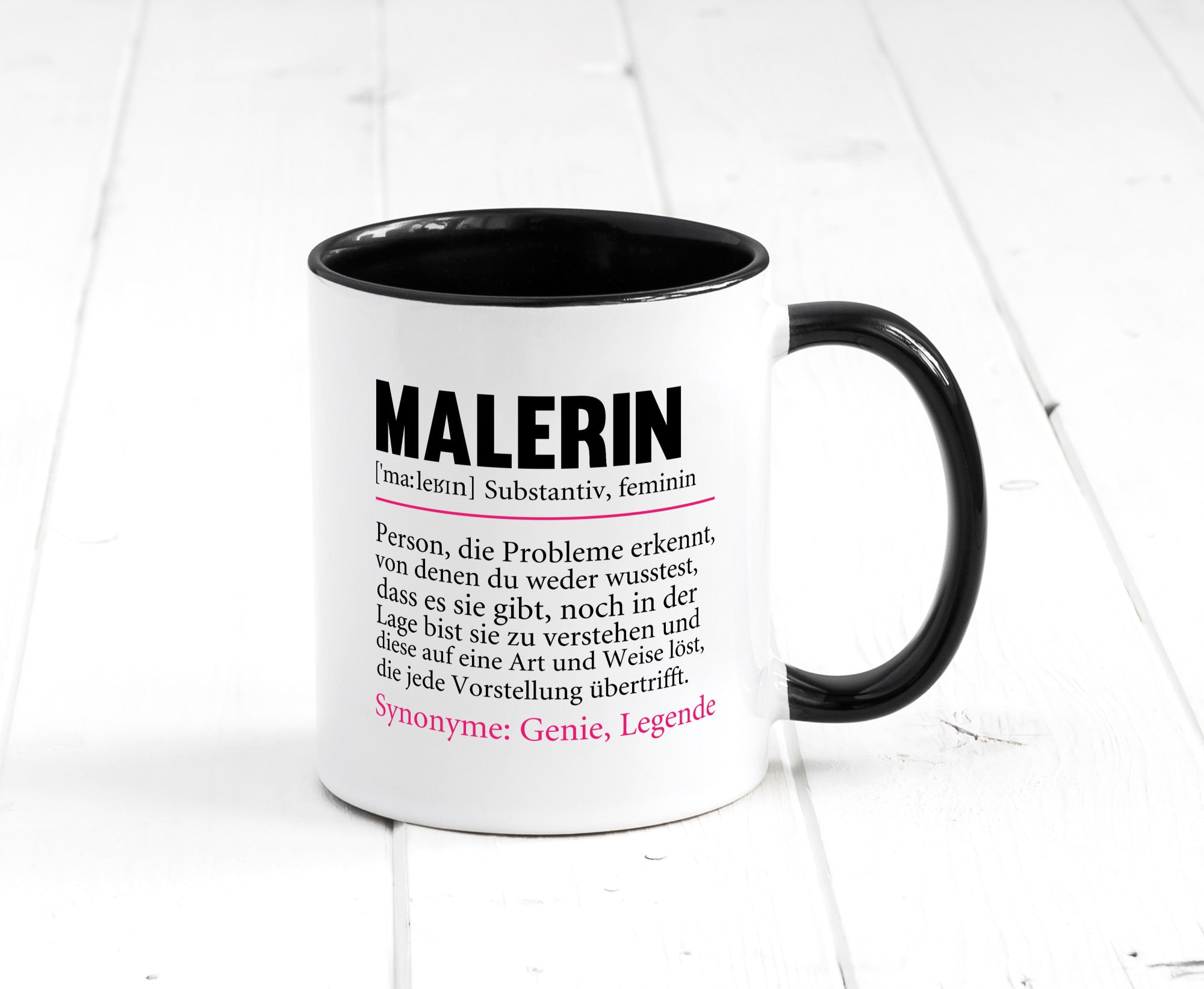 Malerin | Spruch Beruf lustig Malerinnen Humor Arbeit Kollegen Büro