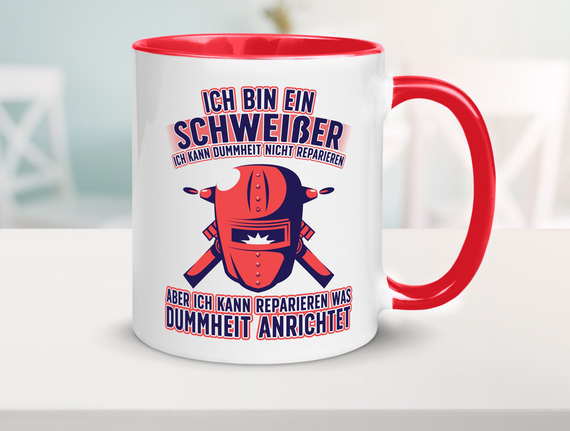 Ich bin ein Schweißer | Reparieren was dummheit anrichtet Geschenkidee Humor