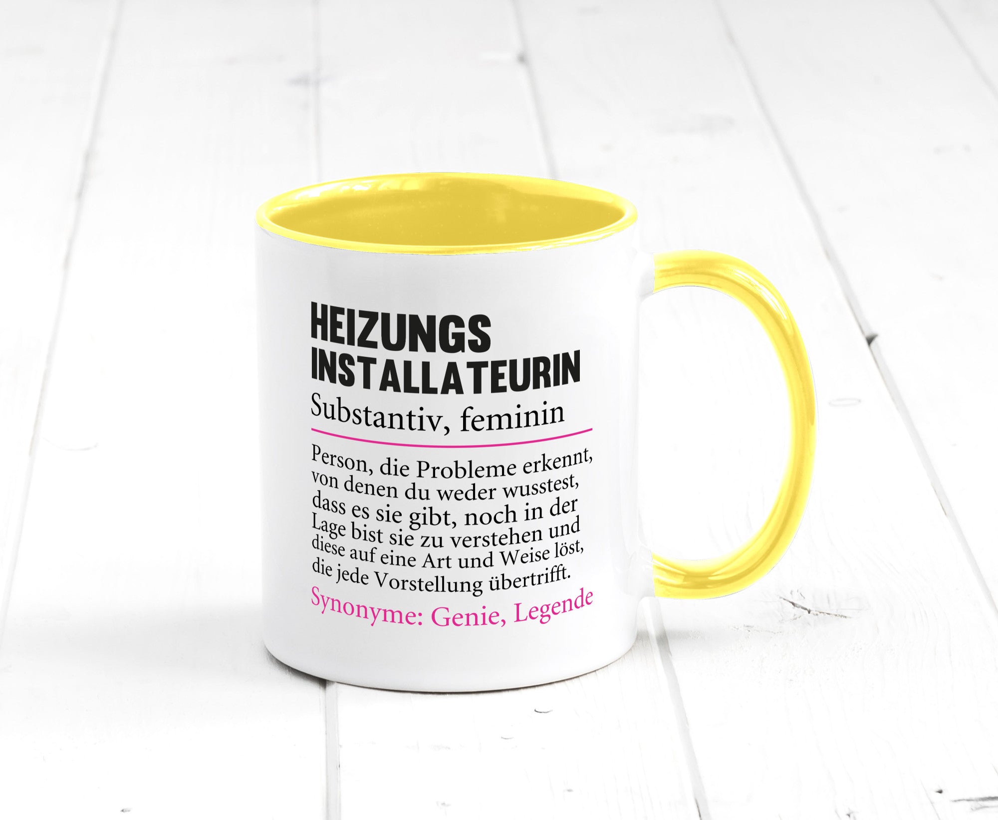 Heizungsinstallateurin | Beruf Spruch Heizung Geschenkidee Arbeit Kollegen Büro
