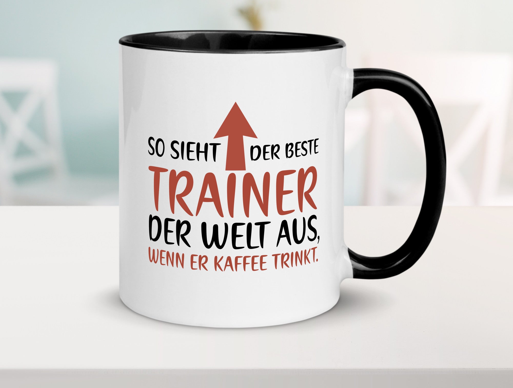 So sieht Bester Trainer der Welt aus | Kaffee Humor Geschenkidee Tasse
