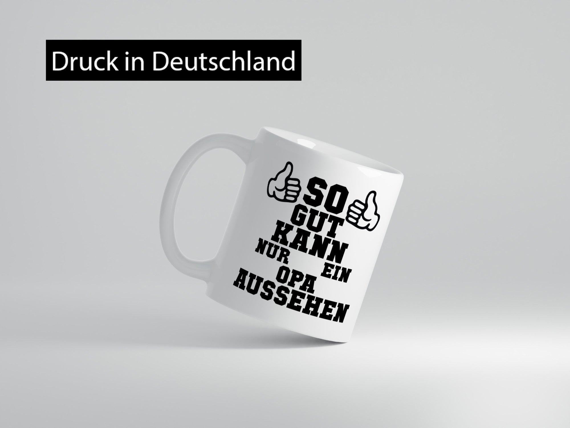 Opa sieht gut aus | Großvater Enkel Humor Familie Geschenkidee Tasse