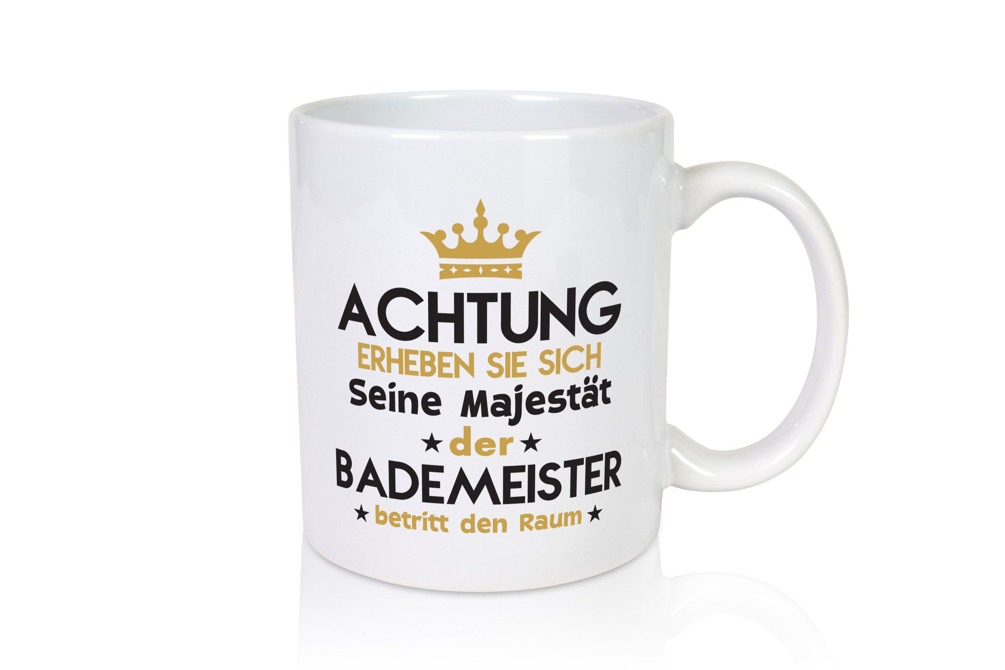 Seine Majestät Bademeister | Rettungsschwimmer lustig Humor Geschenkidee