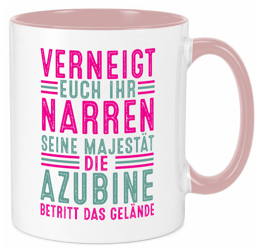 Verneigt euch: Azubine | Ausbildung Lehre Lehrling v2 lustiger Spruch Geschenk