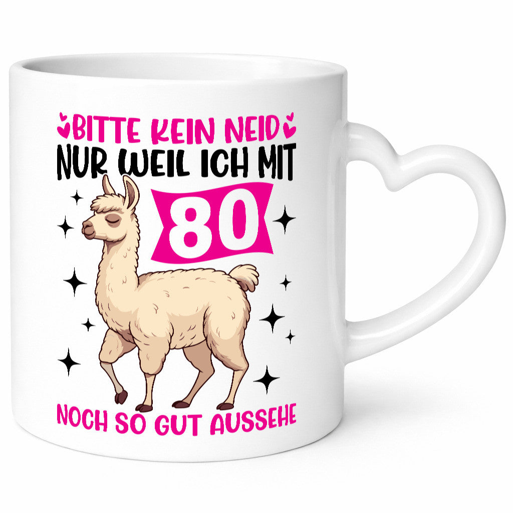 80. Geburtstag | 80 Jahre Lama gut aussehen Geschenk Geschenkidee lustiger