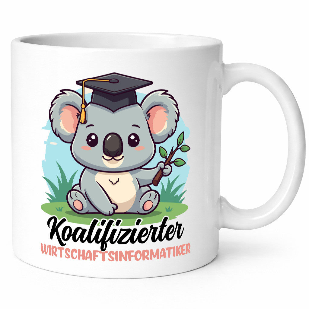 Koalifizierter Wirtschaftsinformatiker | Informatik Humor Geschenkidee Tasse