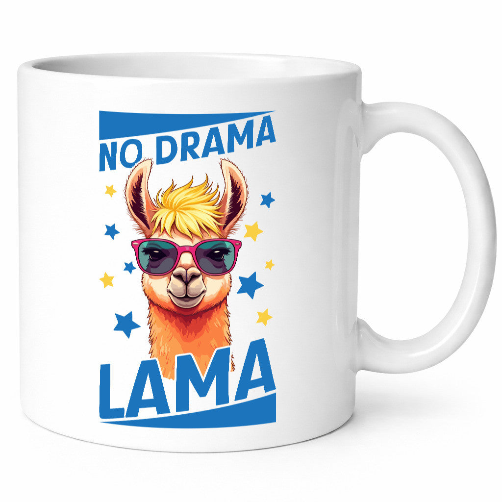 No Drama Lama | Alpaka mit Sonnenbrille Geschenk Humor Geschenkidee lustiger