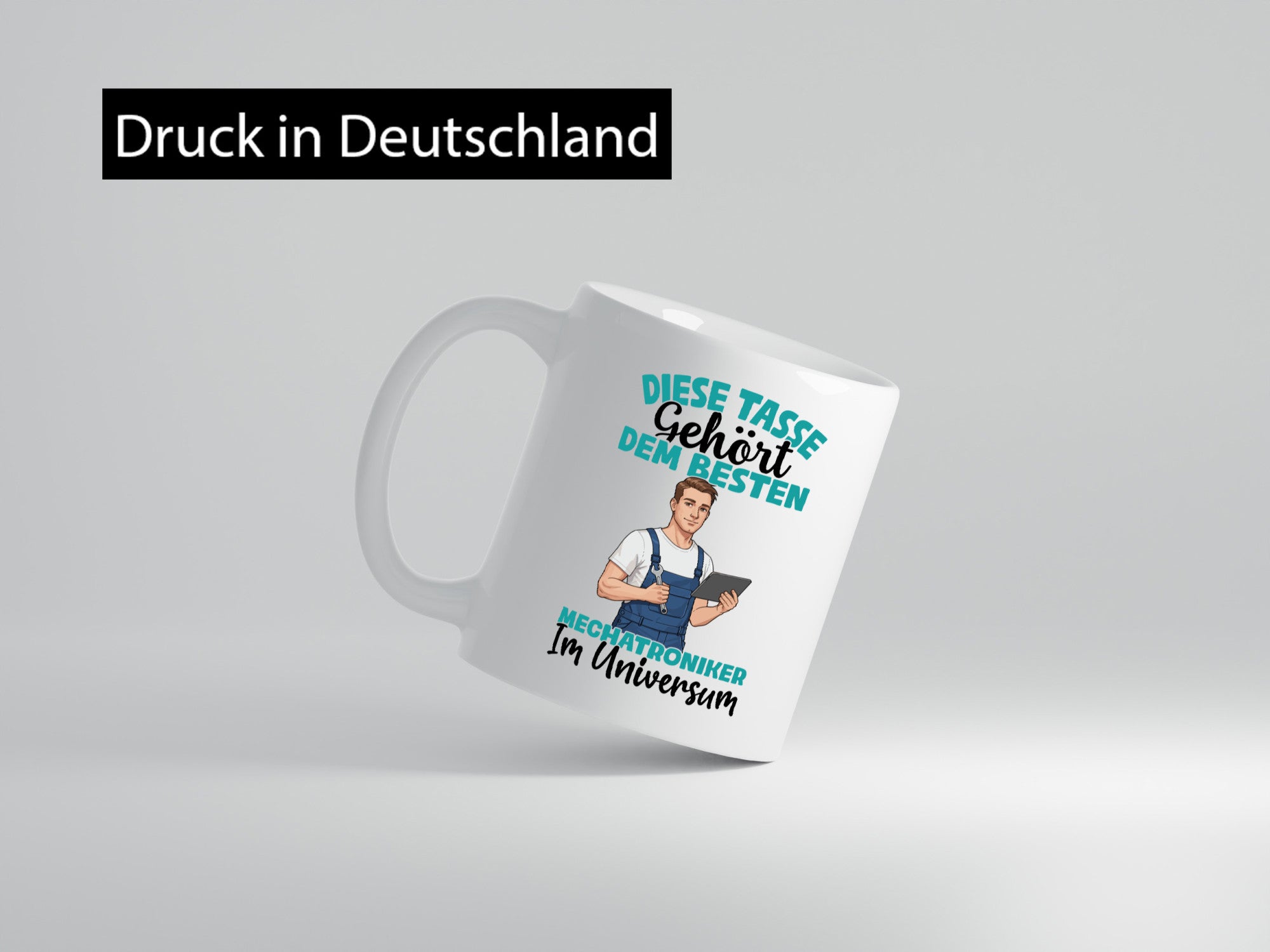 Im Universum: Mechatroniker | KFZ lustig Humor Geschenkidee Geschenk Tasse