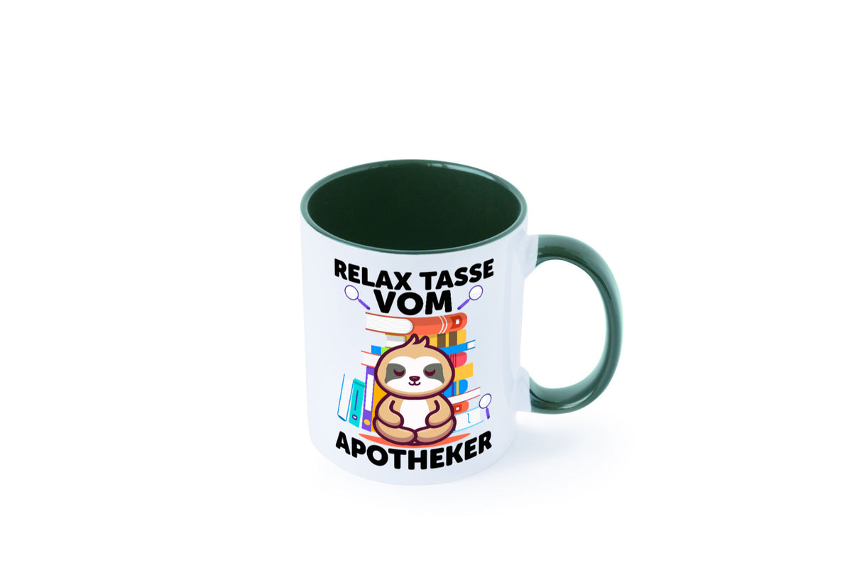Relax Tasse: Apotheker | Apotheke Pharmazie lustiger Spruch Geschenk Humor