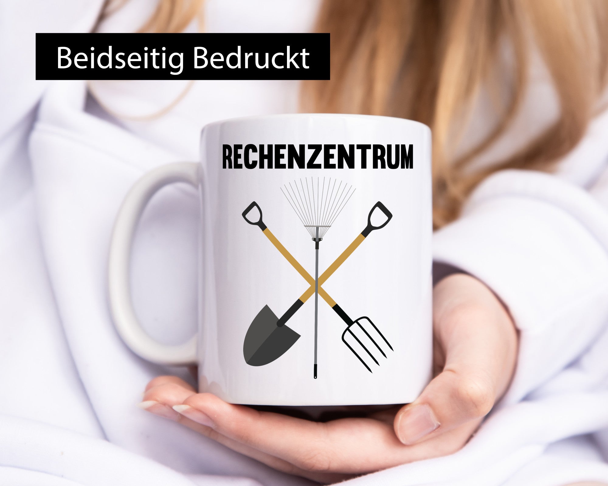 Rechenzentrum | Gärtner Garten lustiger Spruch Geschenk Humor Geschenkidee Tasse