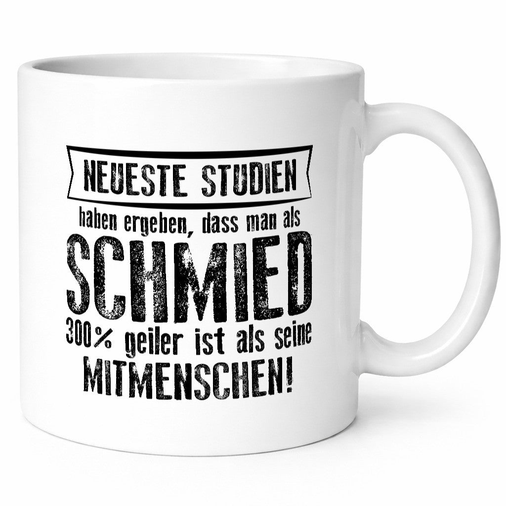 Neueste Studien: Schmied | Schmieden Geschenkidee Humor Tasse