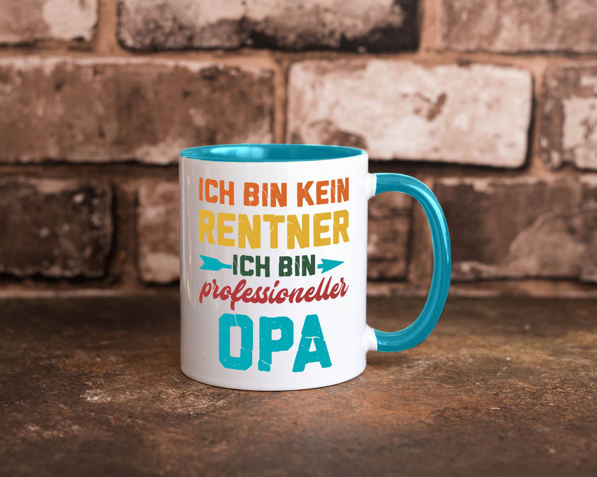 Ich bin Professioneller Opa | Rentner Großvater Geschenkidee Familie Humor Tasse