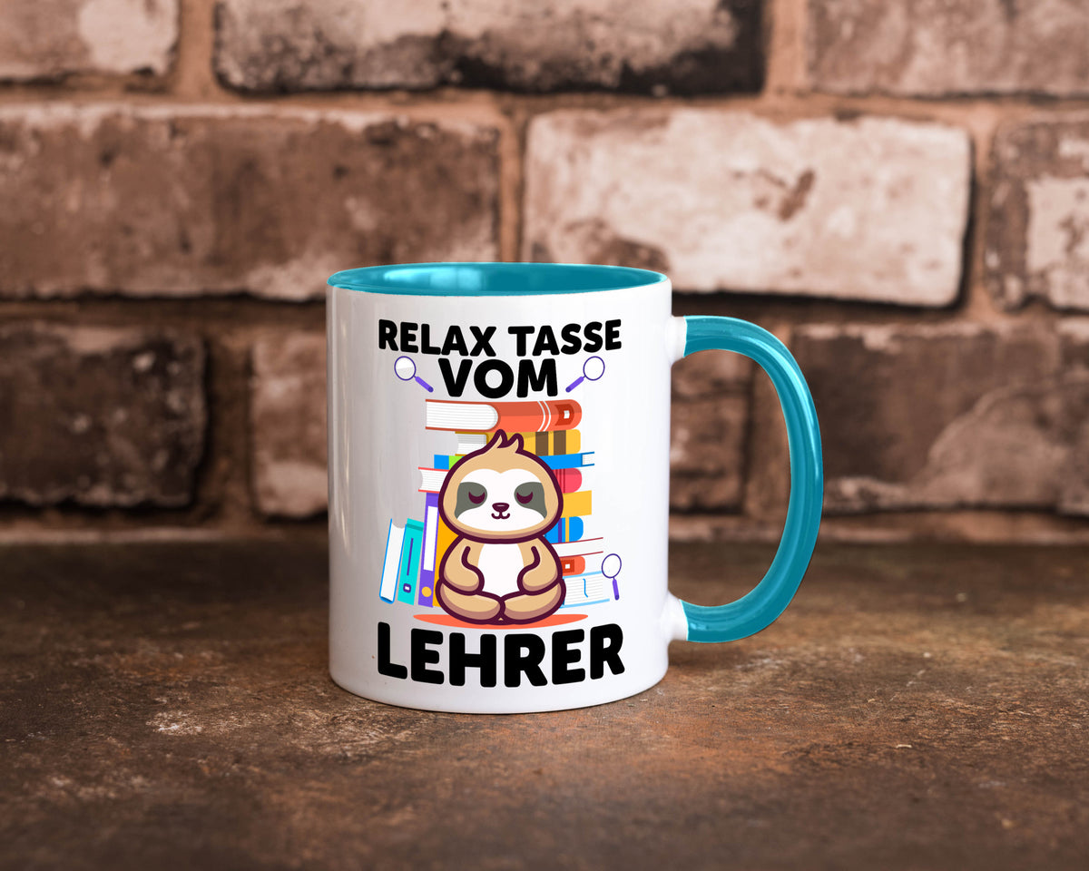 Relax Tasse: Lehrer | Schule Beruf Schüler lustiger Spruch Geschenk Arbeit