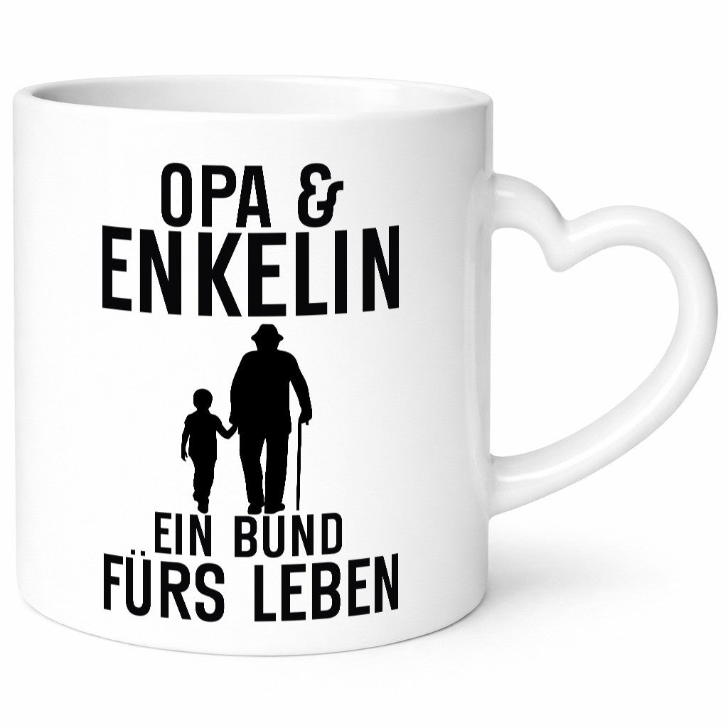 Bund fürs Leben | Opa Enkelin Großvater Zwei Fäuste Geschenk Familie