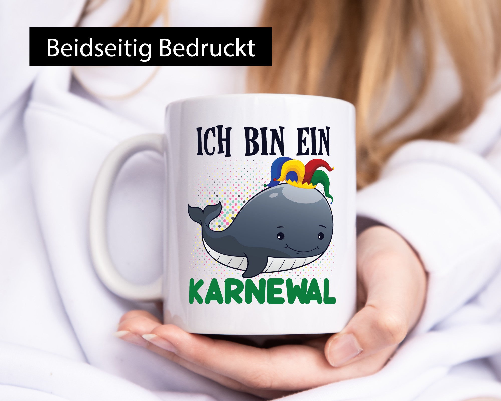 ich bin ein Karnewal | Wal lustig Humor Geschenkidee Geschenk Tasse
