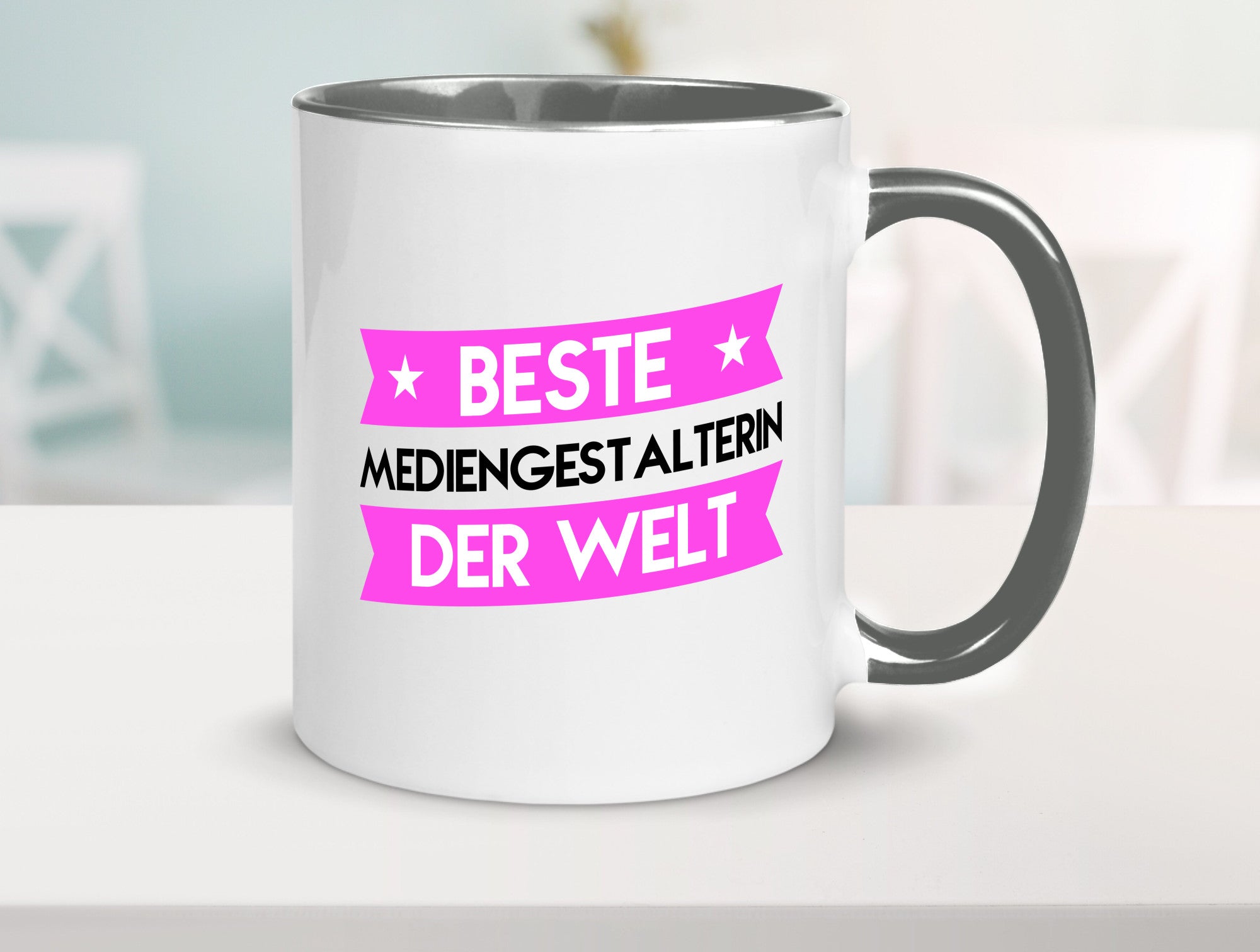 Beste Mediengestalterin | Medien lustiger Spruch Geschenk Humor Geschenkidee