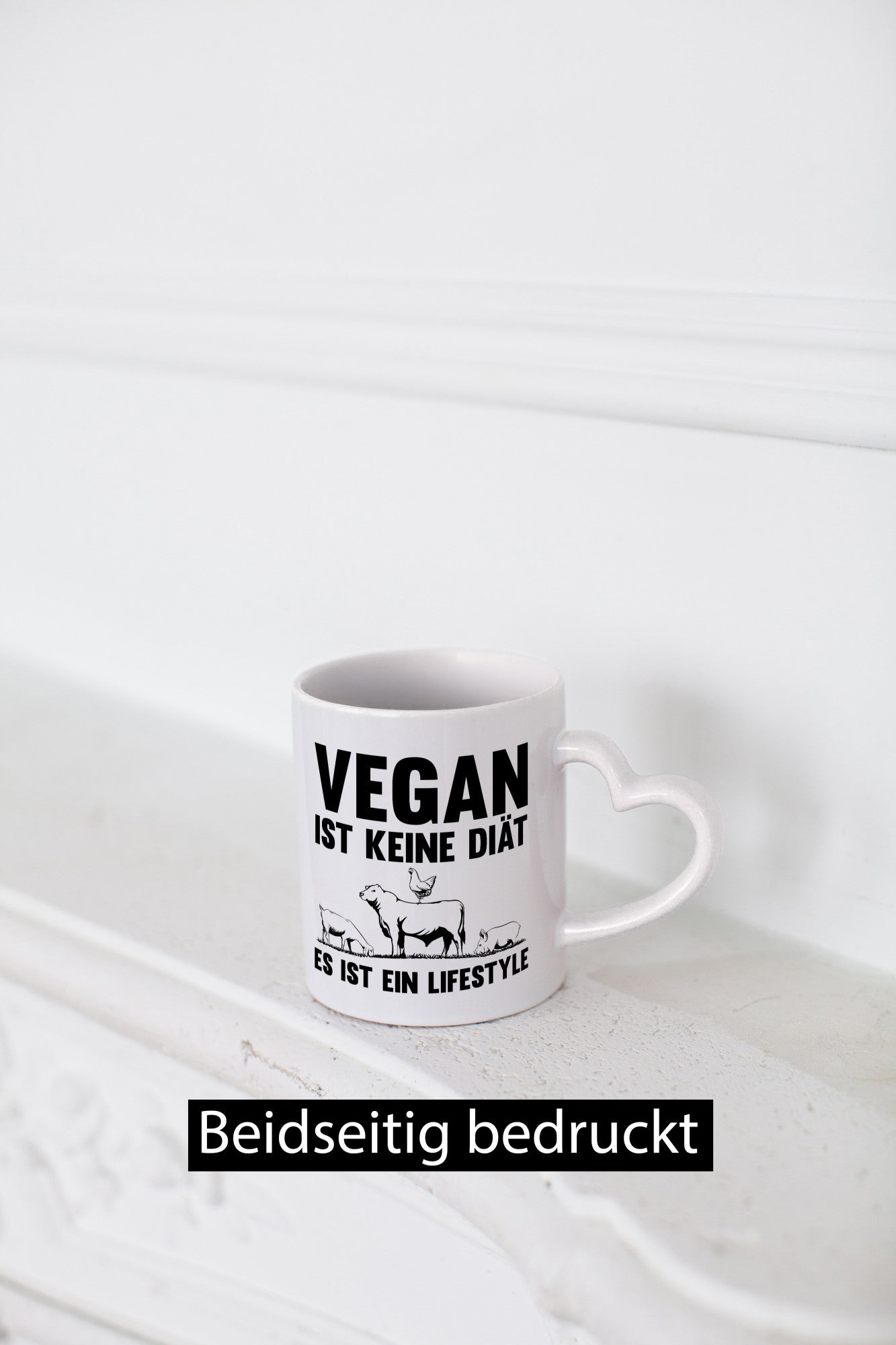 Vegan ist keine Diät es ein Lifestyle | Veganer Humor Geschenkidee Tasse